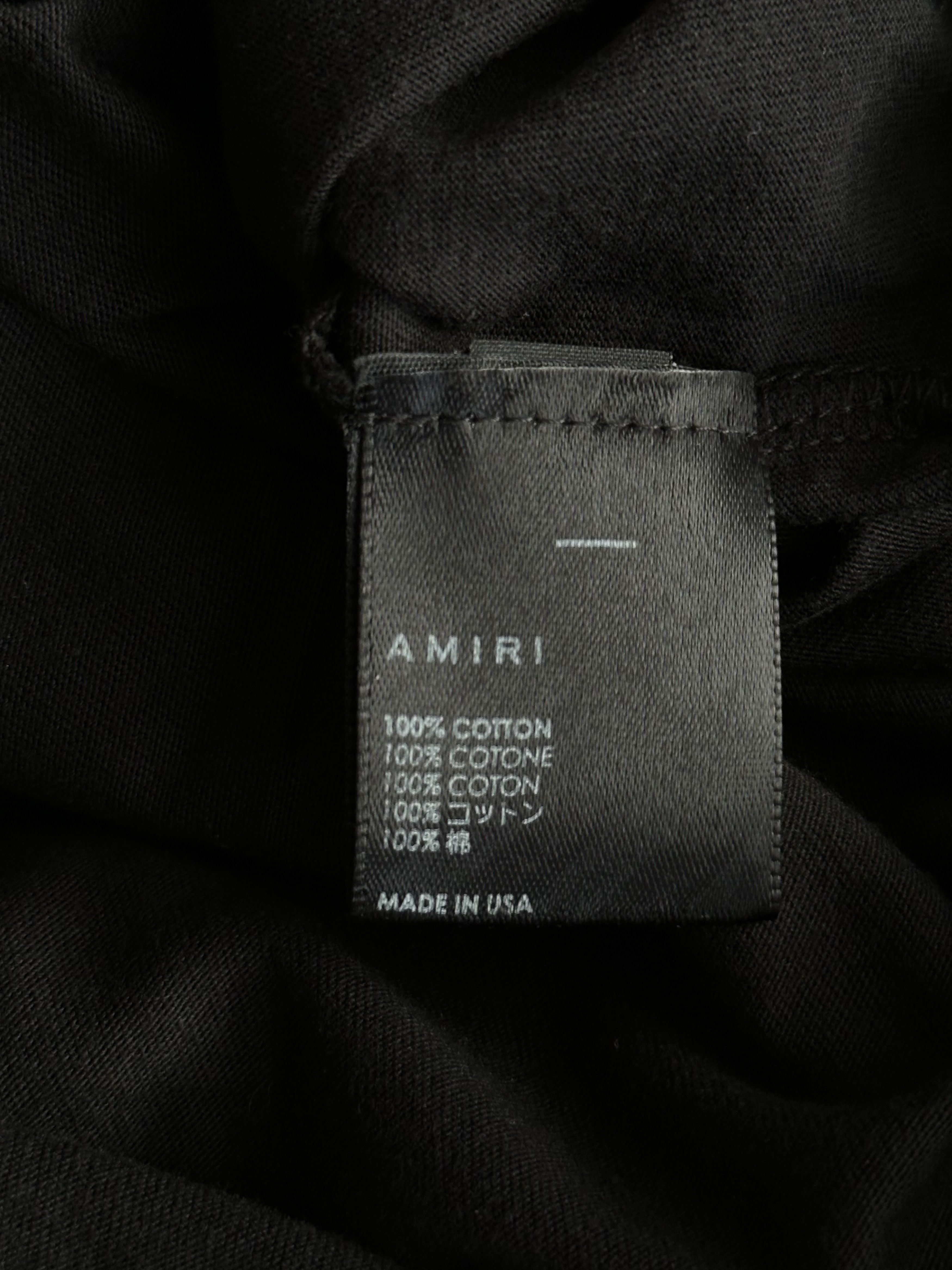 Amiri Amiri Black & White Dragon Logo T-Shirt Size US L / EU 52-54 / 3 - 4 Thumbnail