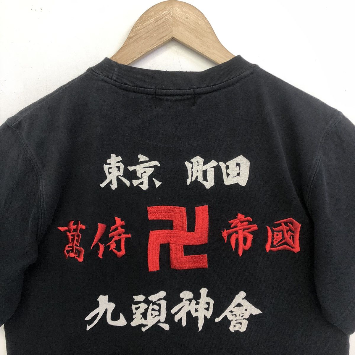 Japanese Brand CROWS JAPANESE BRAND MANJI EMPIRE Gang Tshirt Size US S / EU 44-46 / 1 - 9 Thumbnail