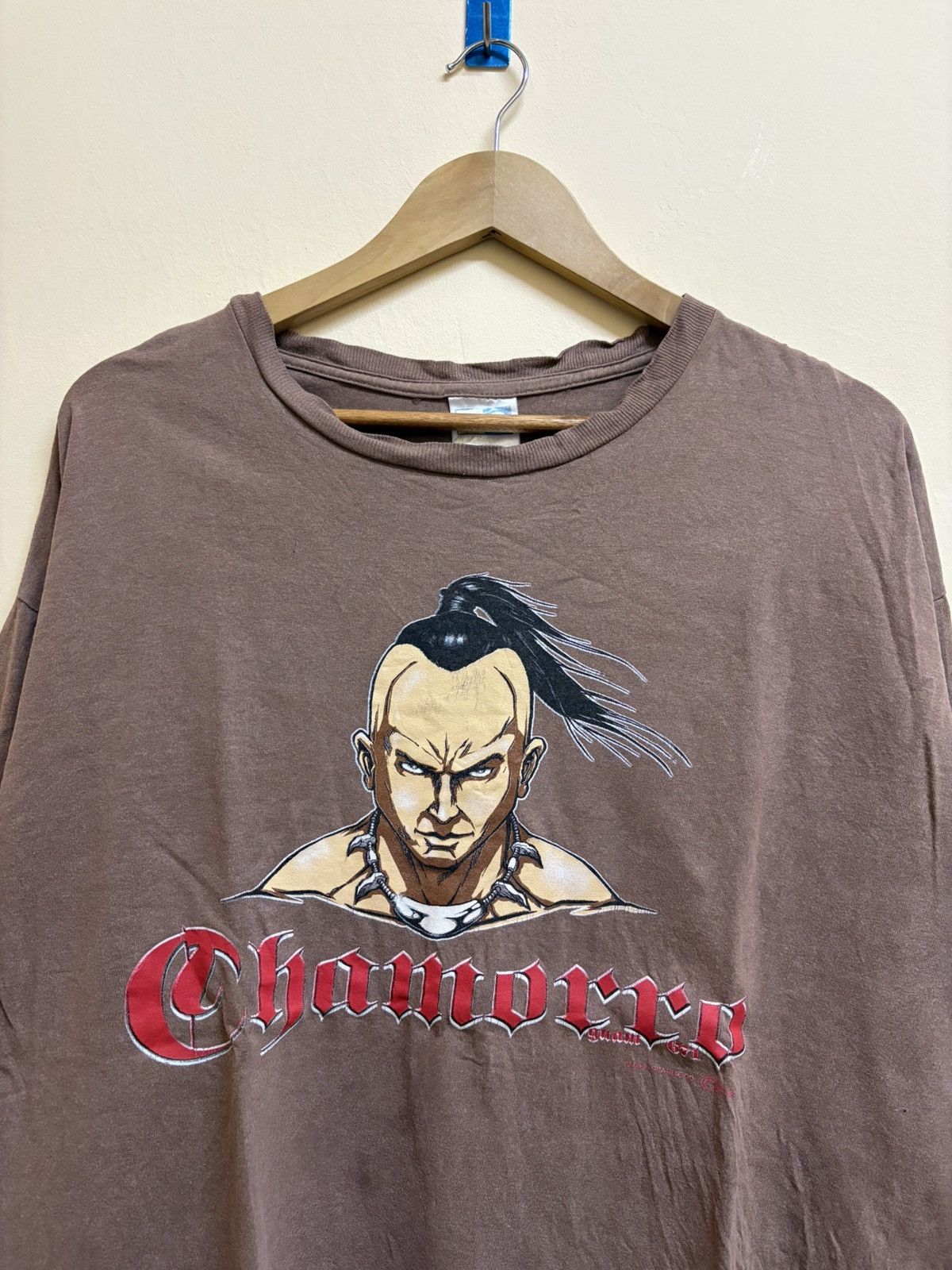 Vintage Vintage Chamorro Warrior G71 Anime Cartoon Long Sleeve Size US L / EU 52-54 / 3 - 2 Thumbnail