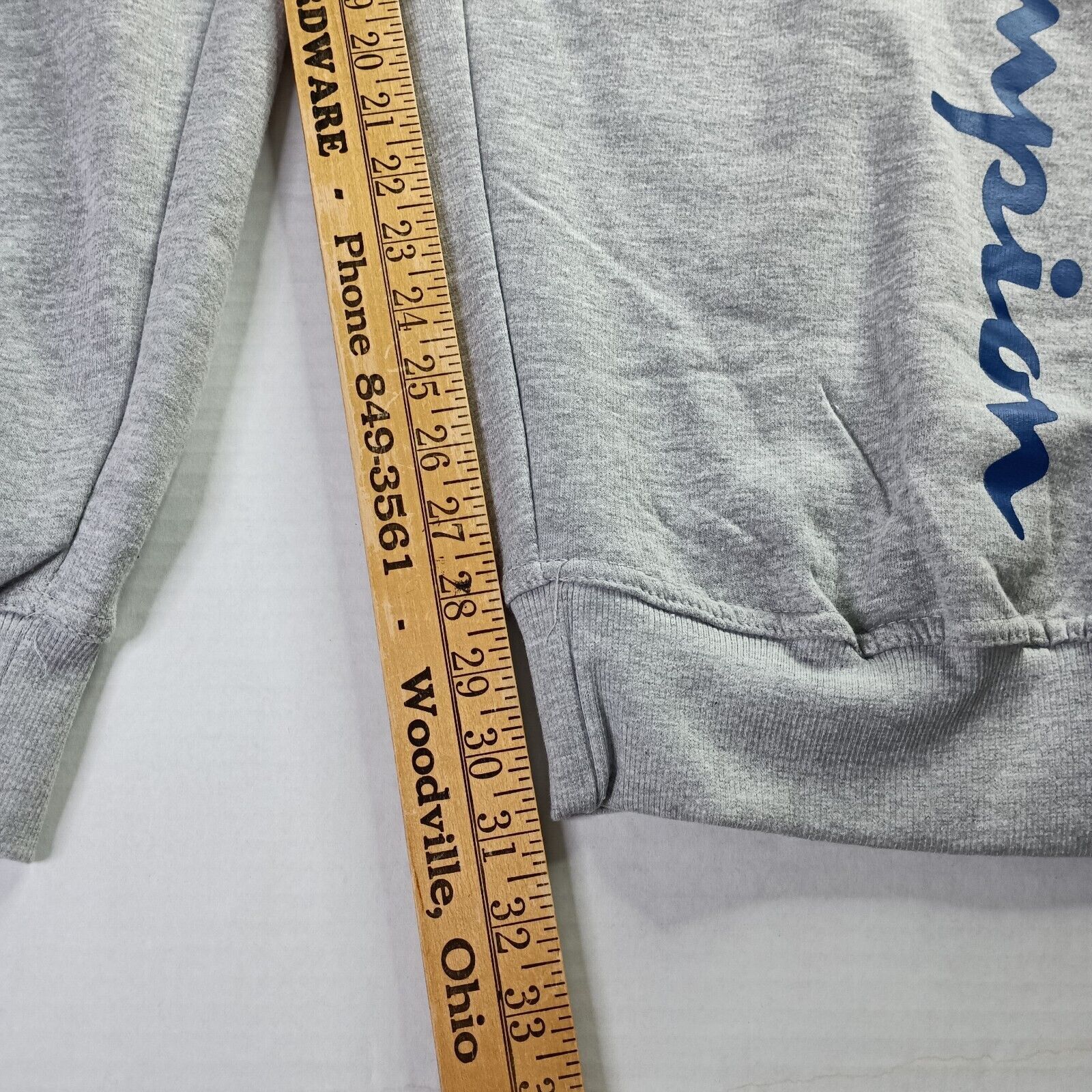 Champion Champion Sweatpants Men 5XL Gray Mediumweight Logo Spell Out Size US 44 / EU 60 - 3 Thumbnail