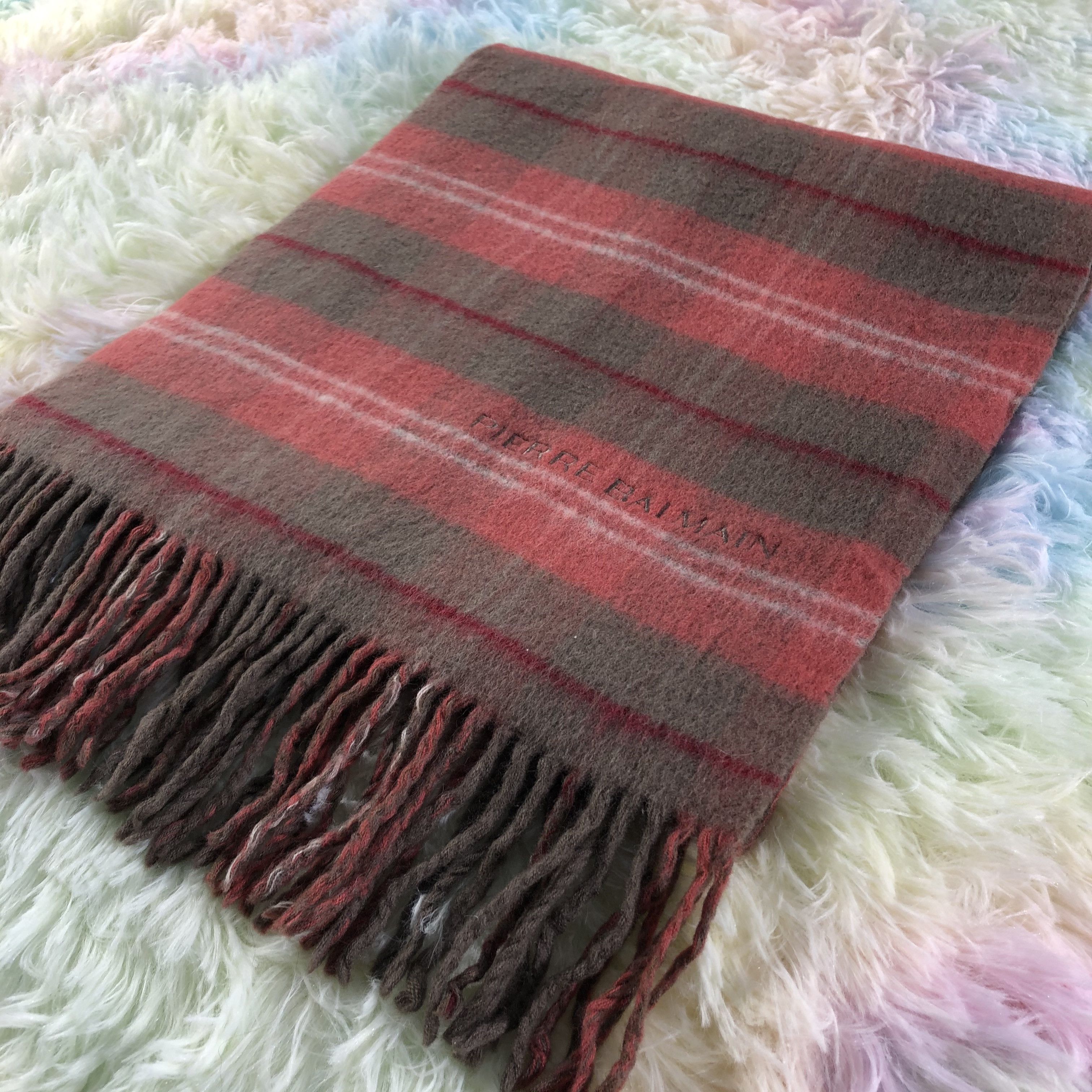 Vintage Pierre Balmain Scarf / Muffler / Neckwear - KM88 Size ONE SIZE - 3 Thumbnail