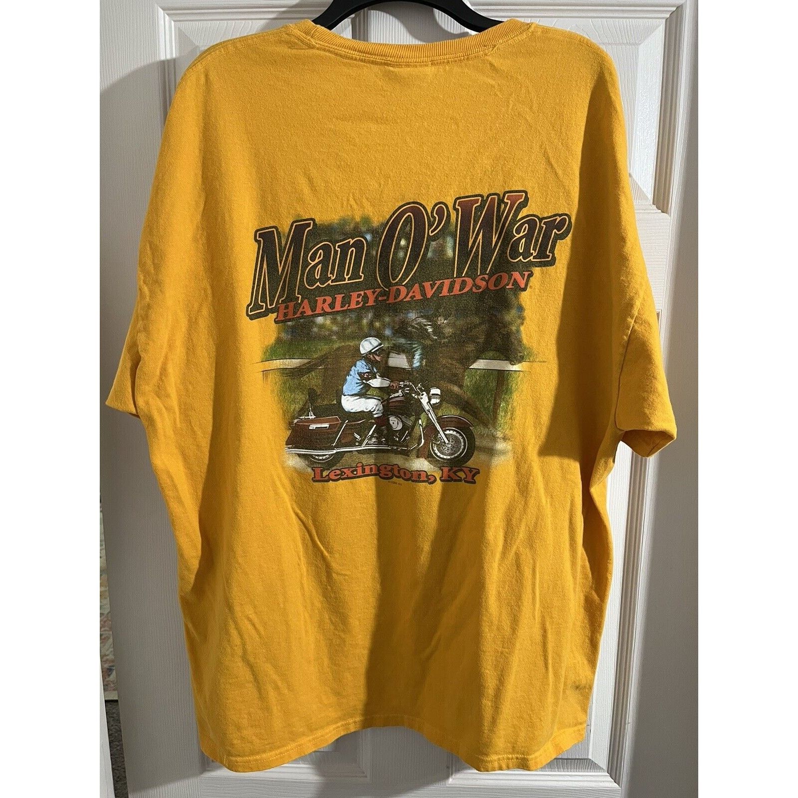 Harley Davidson Harley Davidson T Shirt Adult 2XL Man O'War Lexington KY Size US XXL / EU 58 / 5 - 4 Thumbnail
