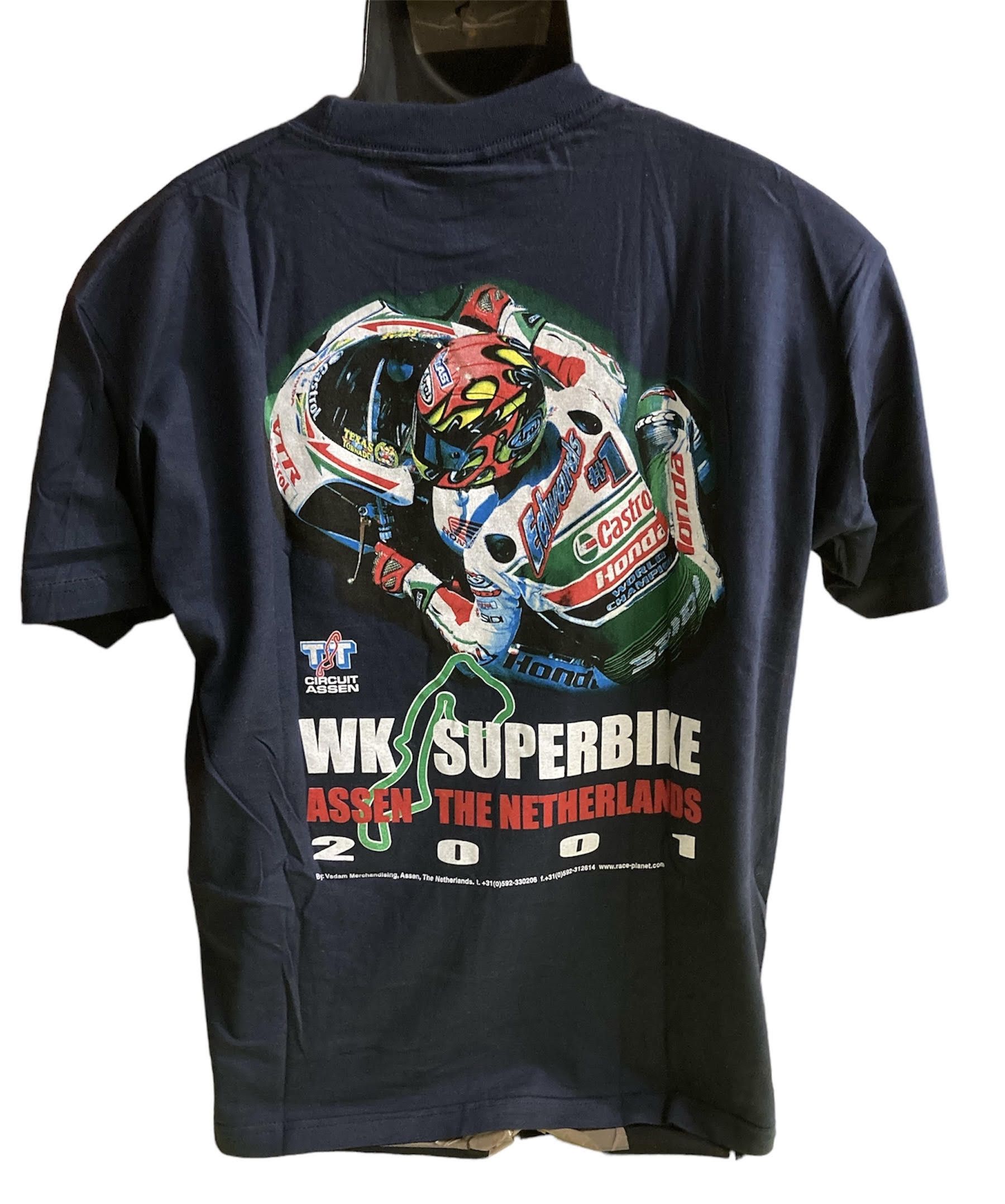 Honda vintage Honda racing tee 2001 Size US M / EU 48-50 / 2 - 2 Thumbnail