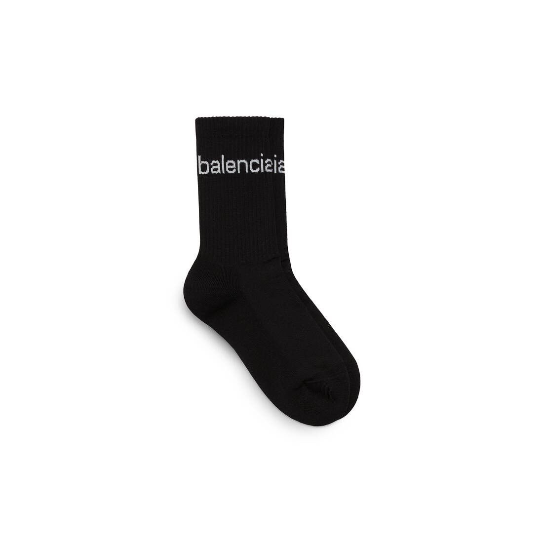 Balenciaga o1bcso1str0225 Size: OS / Bal.com Socks in Black Size ONE SIZE - 1 Thumbnail