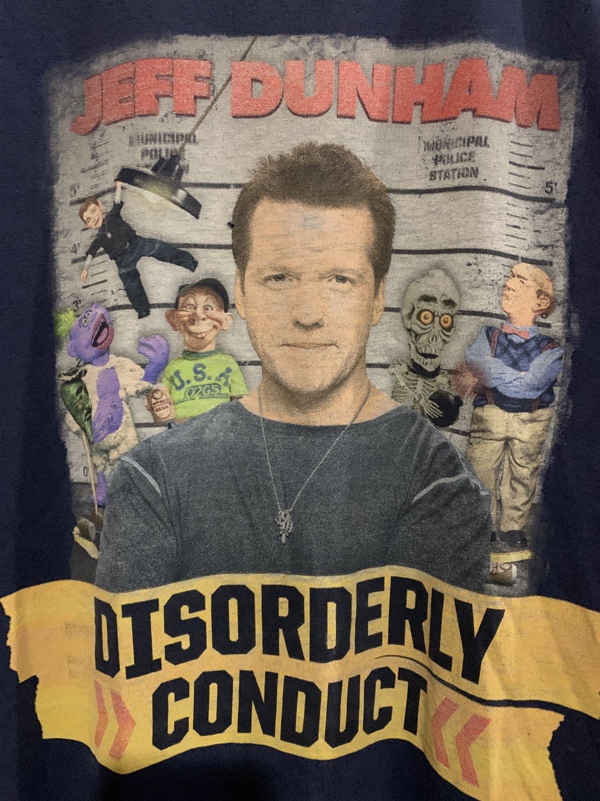Vintage Vintage Jeff Dunham Grapic T-Shirt Size US M / EU 48-50 / 2 - 3 Thumbnail