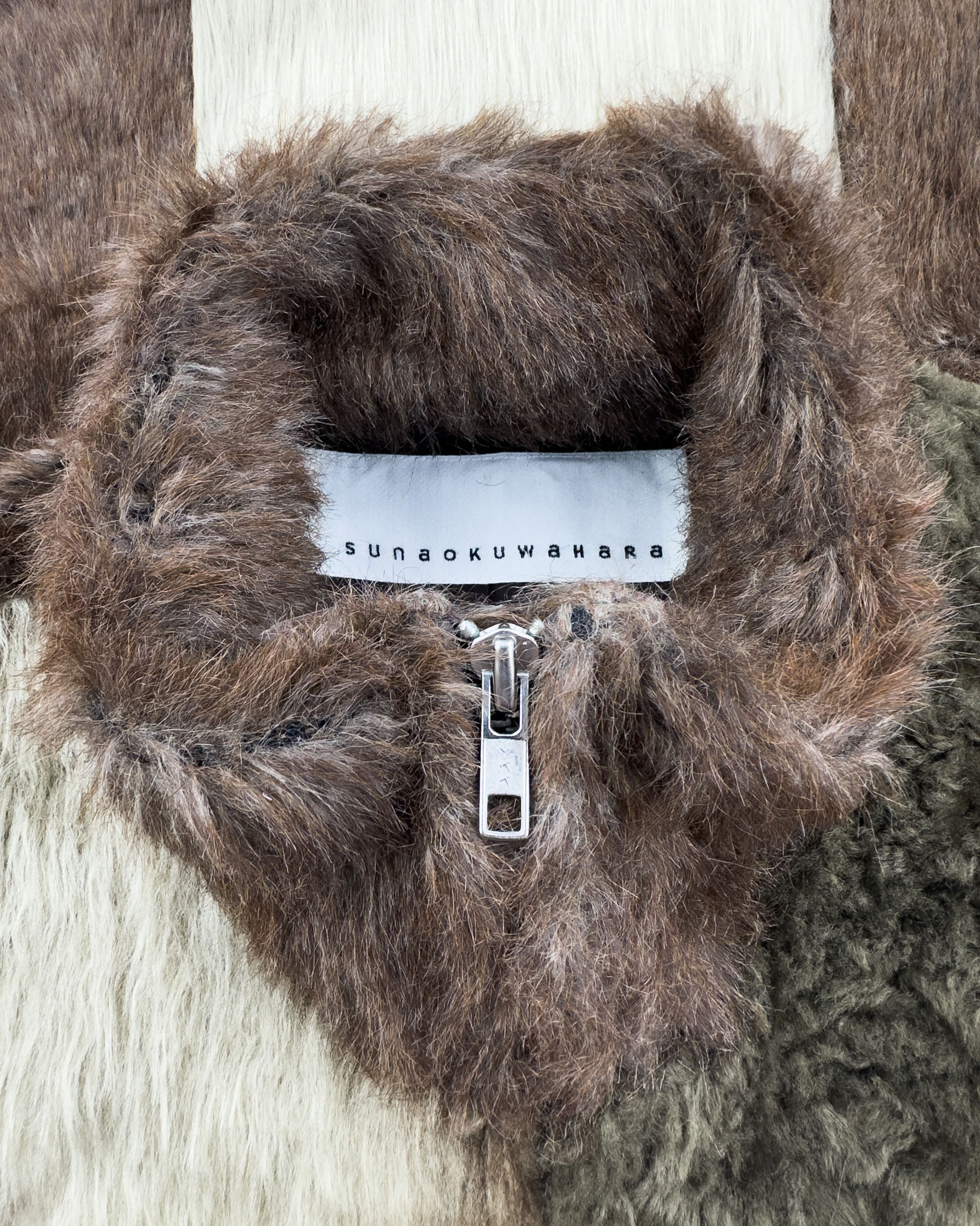 Issey Miyake 2000s Sunao Kuwahara Faux Fur Jacket Size M / US 6-8 / IT 42-44 - 5 Thumbnail