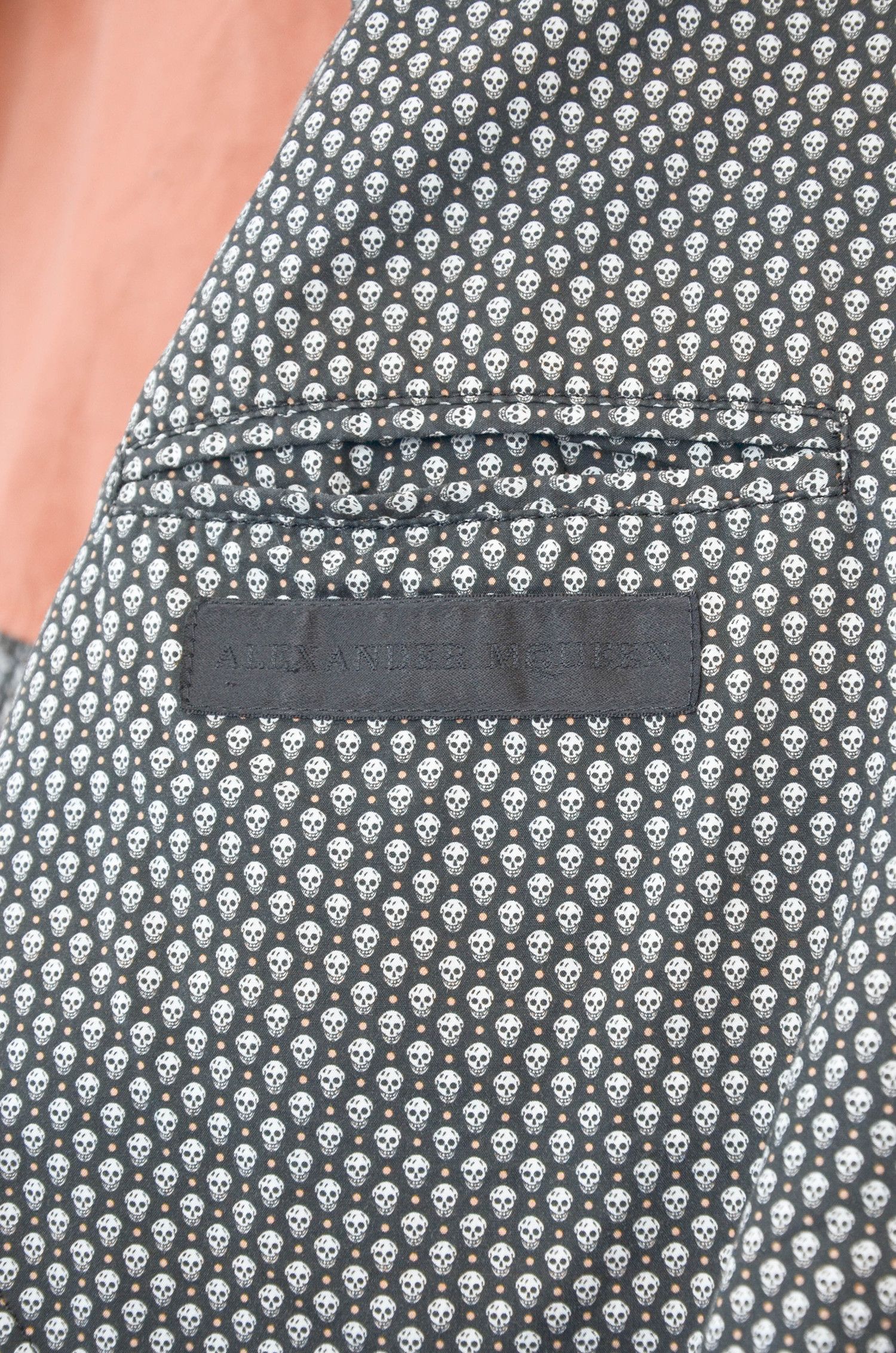 Alexander McQueen ALEXANDER MCQUEEN Iconic Skull Dot Blazer - 50 Size 50R - 10 Thumbnail