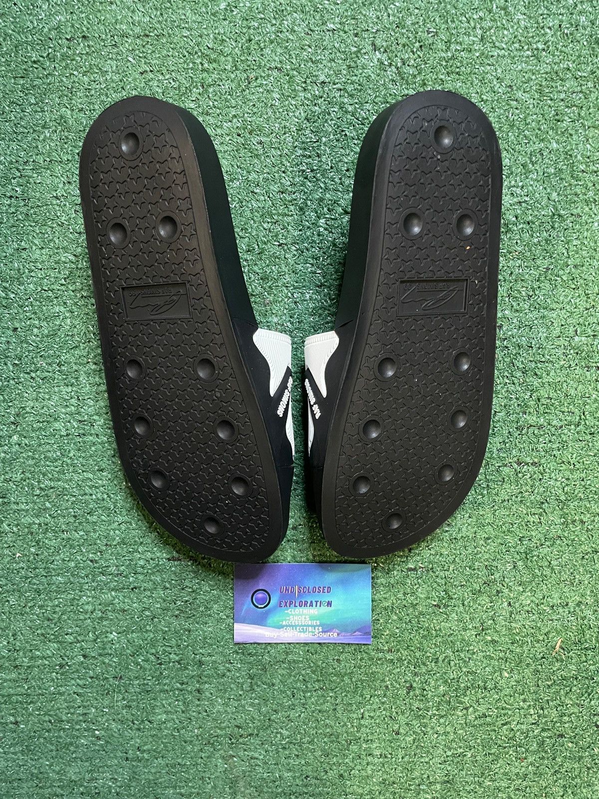 Raf Simons Raf Simons black and white astra slides Size US 6 / EU 39 - 6 Thumbnail