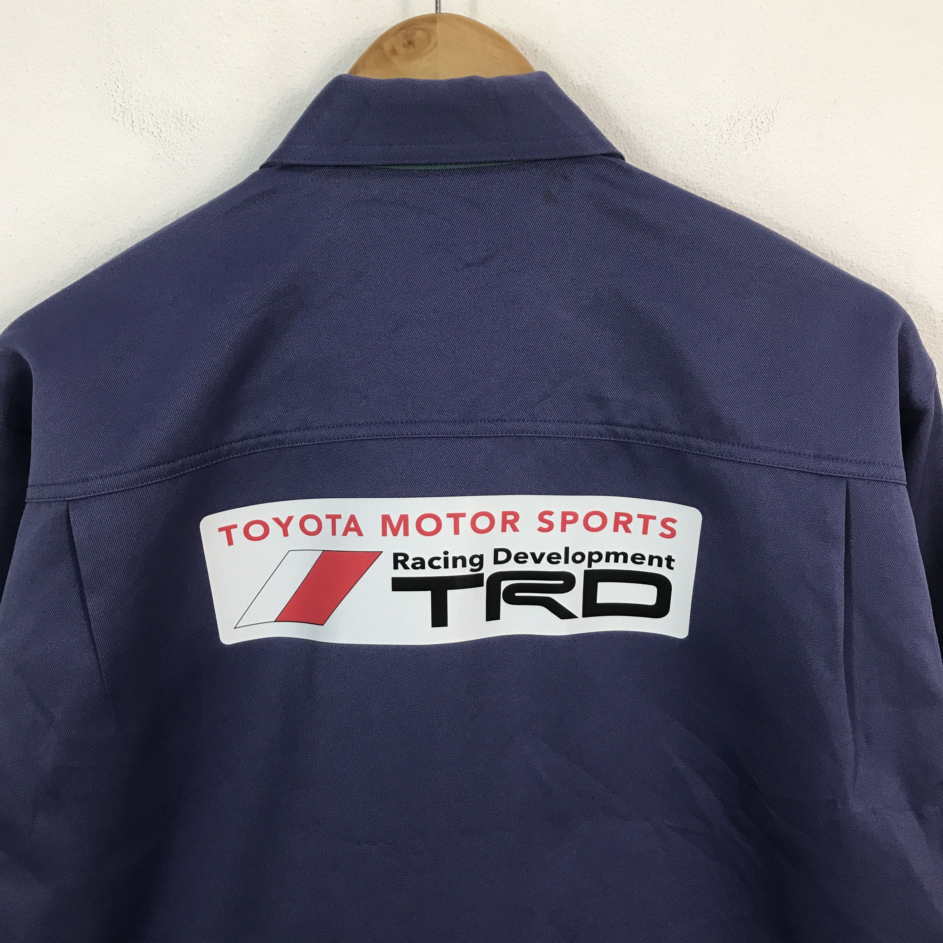 Japanese Brand Vtg toyota Japan racing development trd jacket Size US L / EU 52-54 / 3 - 4 Thumbnail