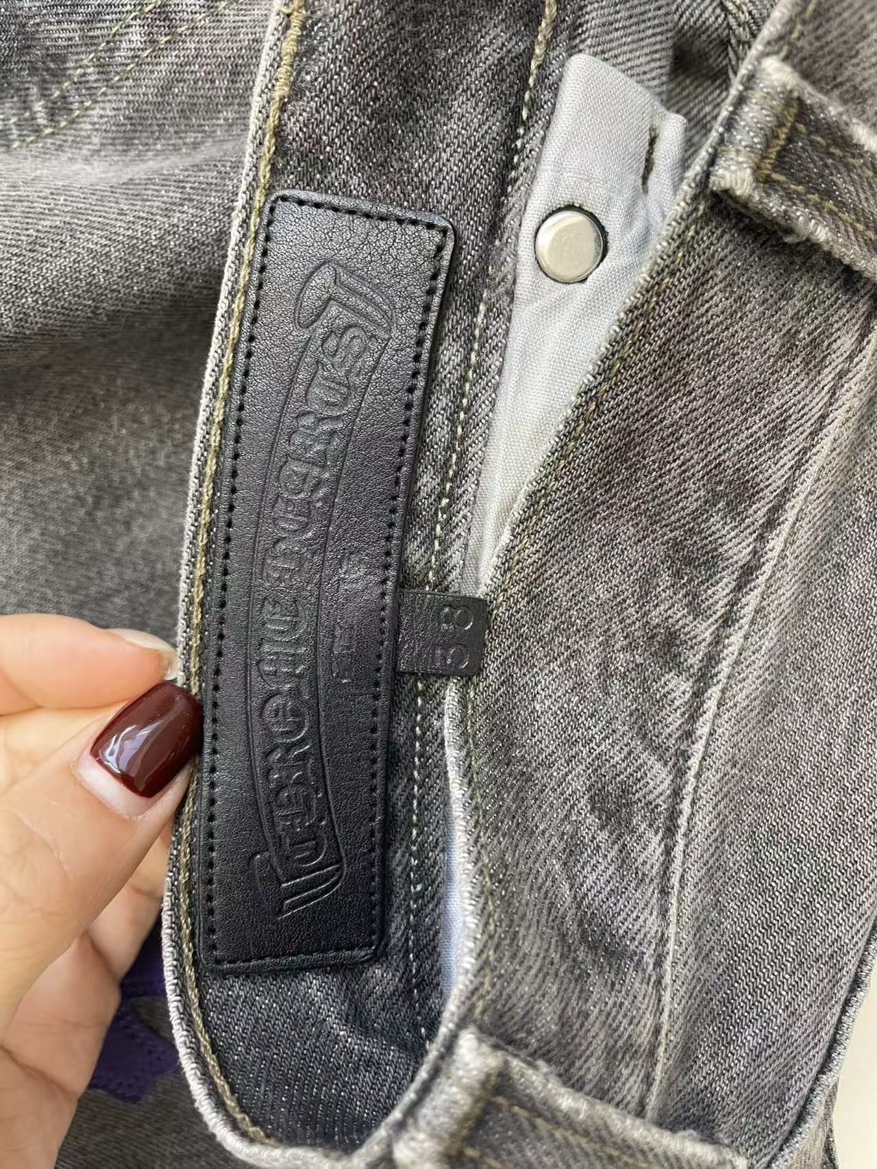 Chrome Hearts Chrome Hearts Levi's 501 Purple Cross Patch Jeans Size US 38 / EU 54 - 6 Thumbnail