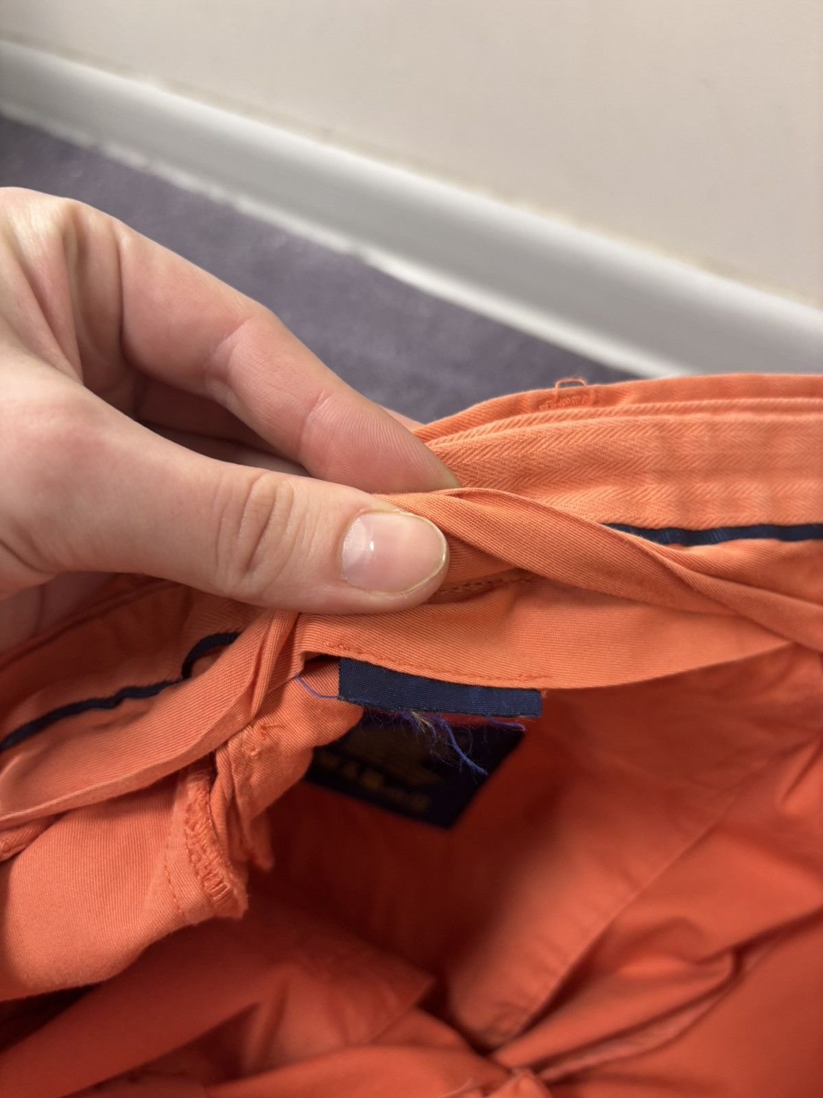 Polo Ralph Lauren Polo Ralph Lauren Men’s Classic Fit Orange Chino Pants Size US 32 / EU 48 - 12 Thumbnail