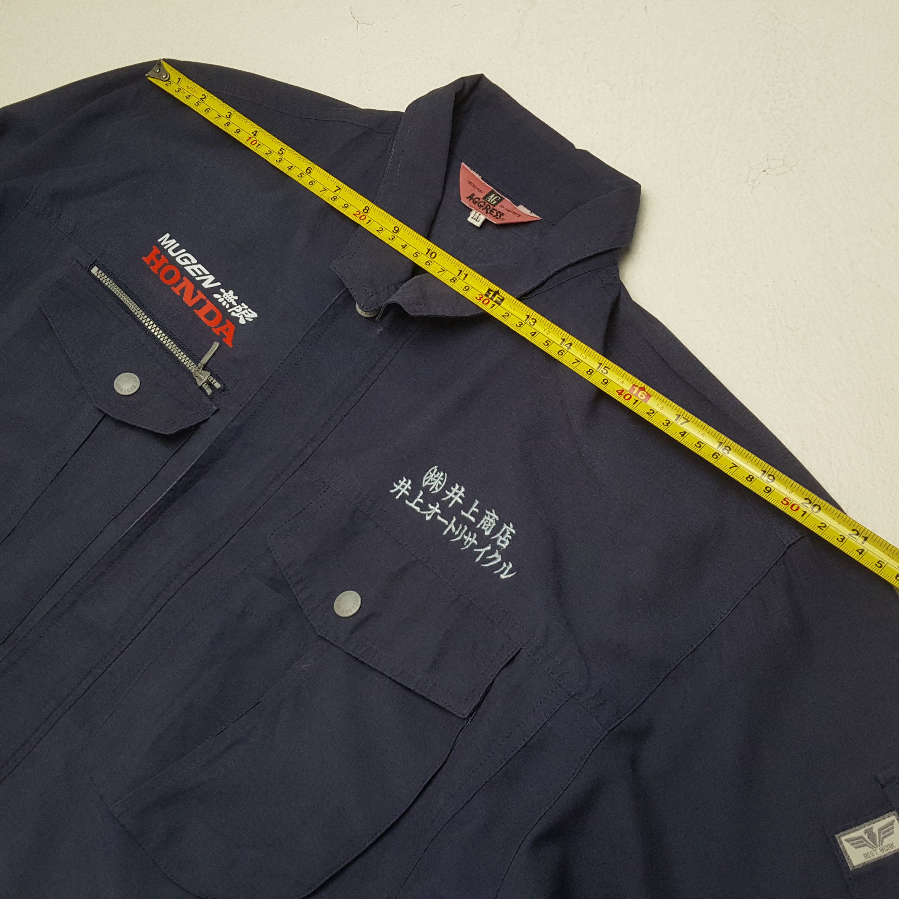 Honda × Vintage Vintage MUGEN HONDA Japanese Racing Team Custom Jacket Size US L / EU 52-54 / 3 - 5 Thumbnail