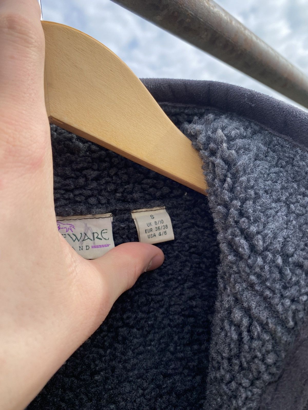 Other × Vintage Vintage Horseware Ireland Faux Shearling Jacket, Size S Size S / US 4 / IT 40 - 16 Thumbnail