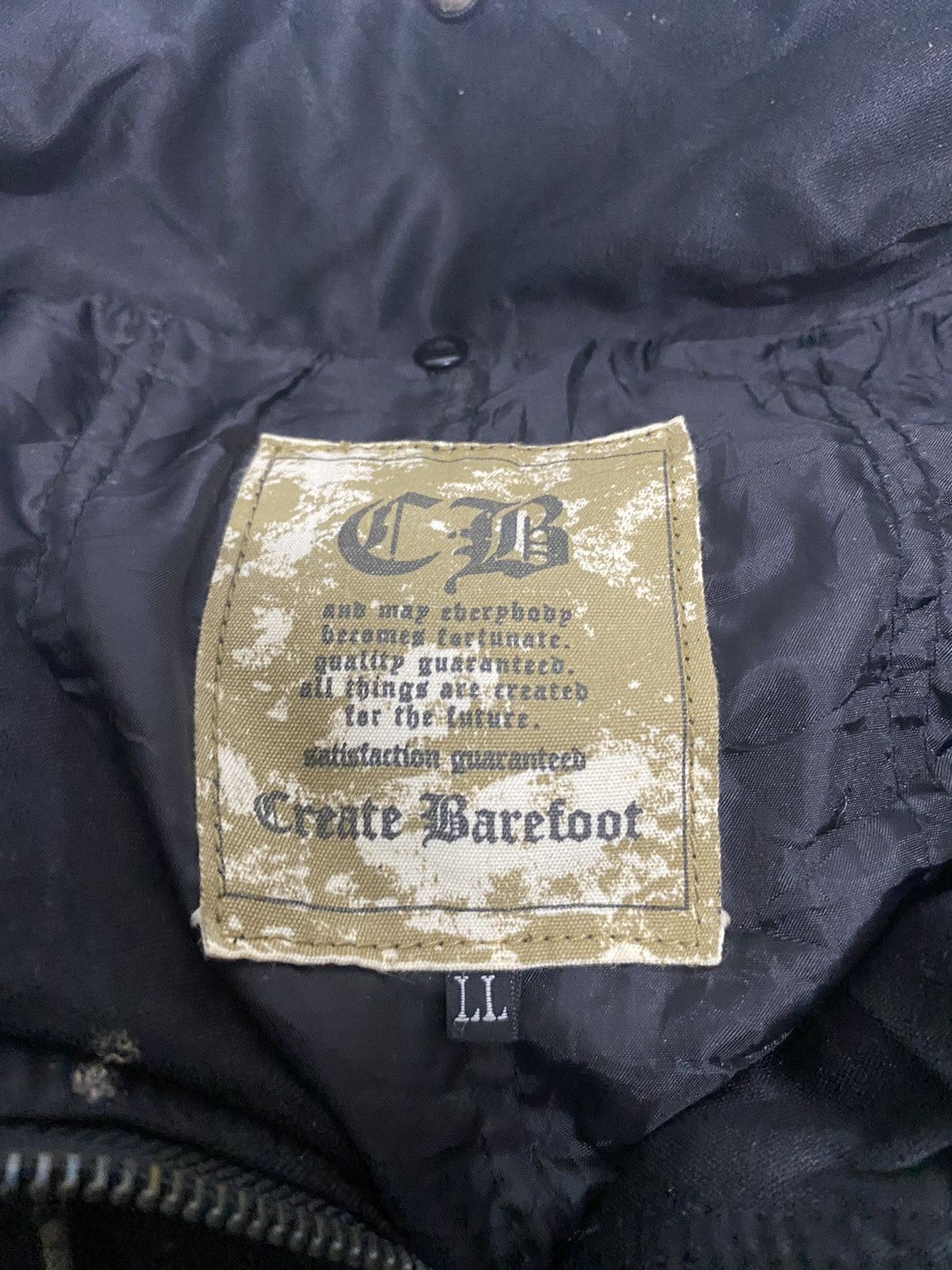14th Addiction Create Barefoot Japanese Punk Style Multi Pocket Jacket Size US XL / EU 56 / 4 - 17 Thumbnail