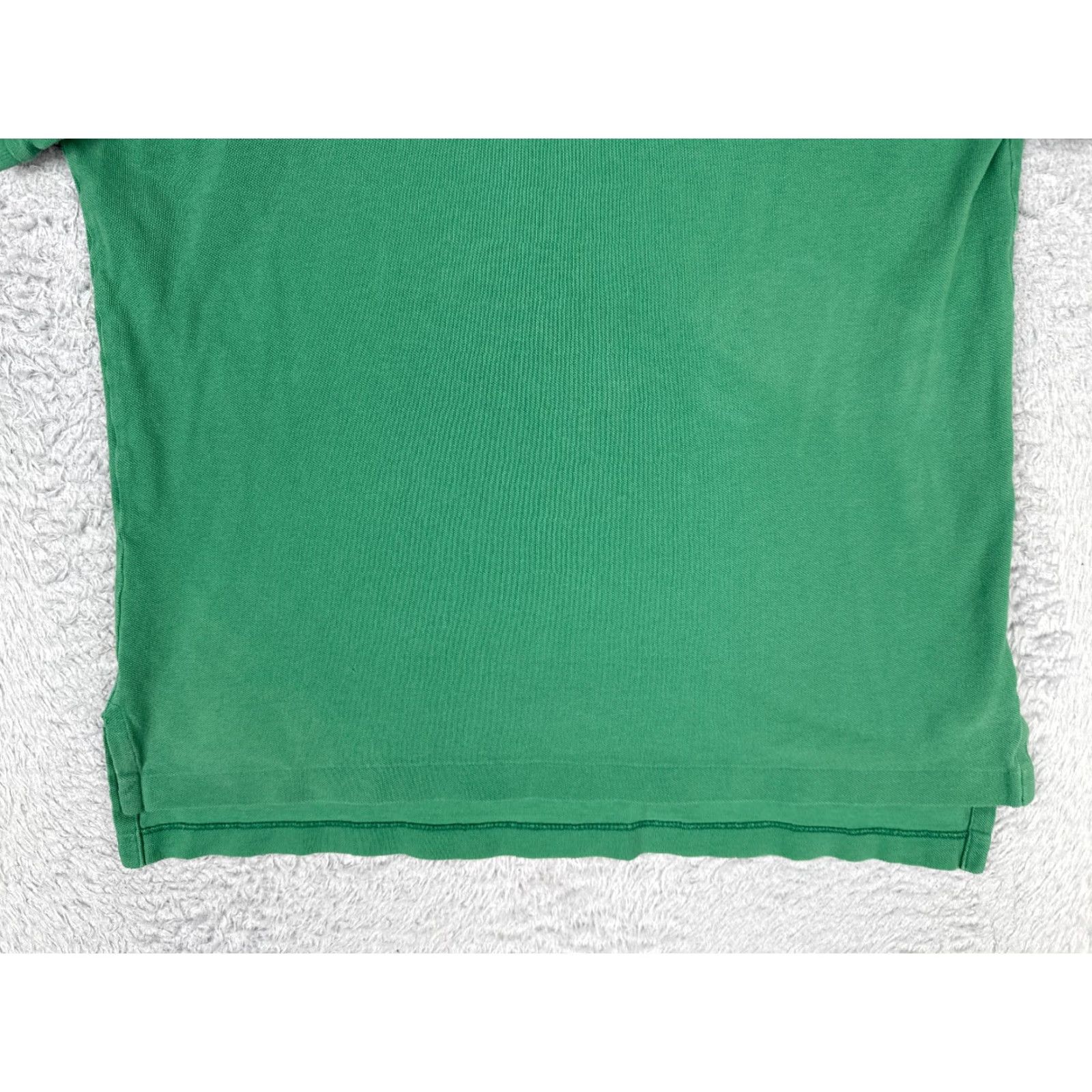 Ralph Lauren VINTAGE Ralph Lauren Polo Shirt Men Green 100% Cotton Large Regular Fit Polo Shirt Short Sleeve Classic Logo, Embroidered, Button Collar Mens Size US L / EU 52-54 / 3 - 5 Thumbnail