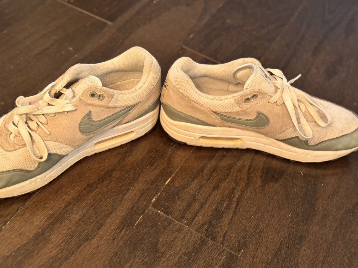 Nike Nike Air Max 1 SC Low Mica Green White Photon Dust Size US 10 / EU 43 - 8 Thumbnail