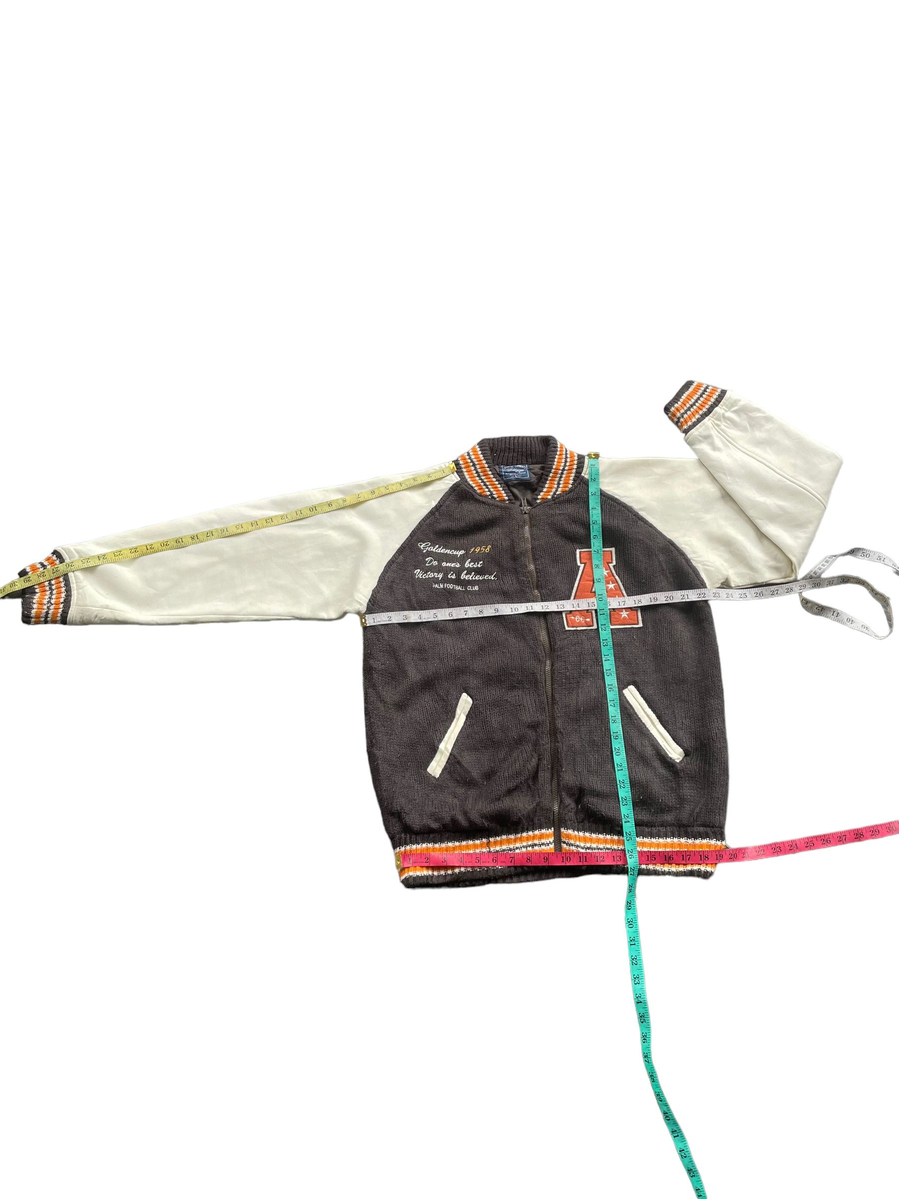Japanese Brand Willpips Knitwear Varsity Jacket Size US L / EU 52-54 / 3 - 8 Thumbnail