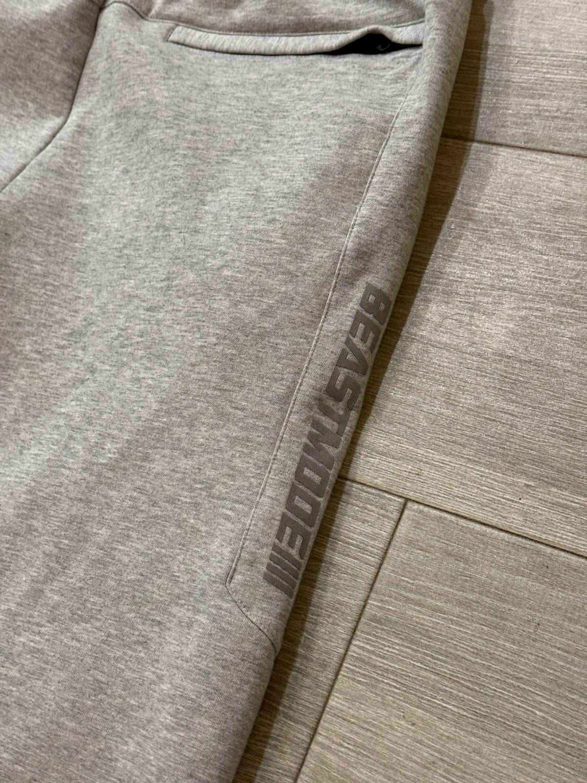 Other Men's BEAST MODE Dash Jogger Slim Heather Grey Size XL Used Size US 36 / EU 52 - 8 Thumbnail