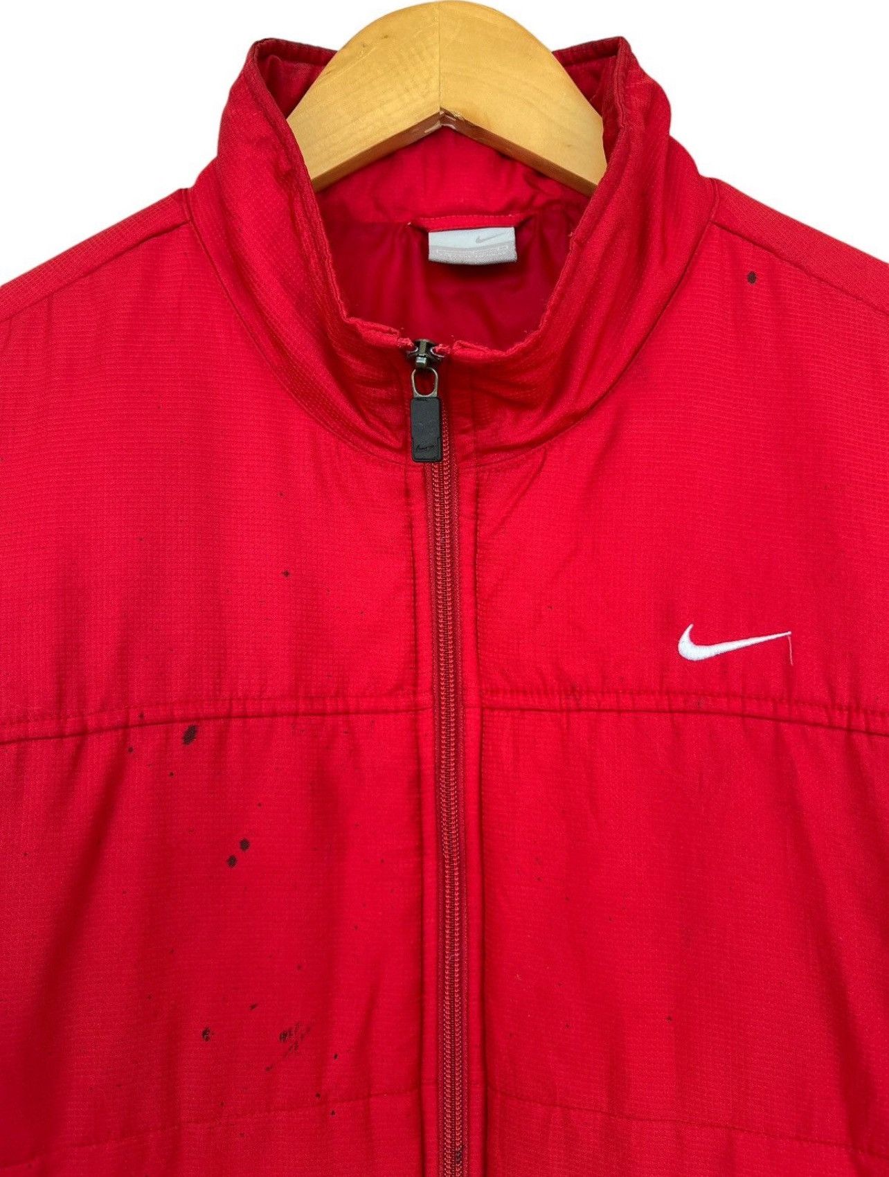 Nike Vintage Nike Down Puffer Distressed Splash Travis Jacket Size US L / EU 52-54 / 3 - 4 Thumbnail