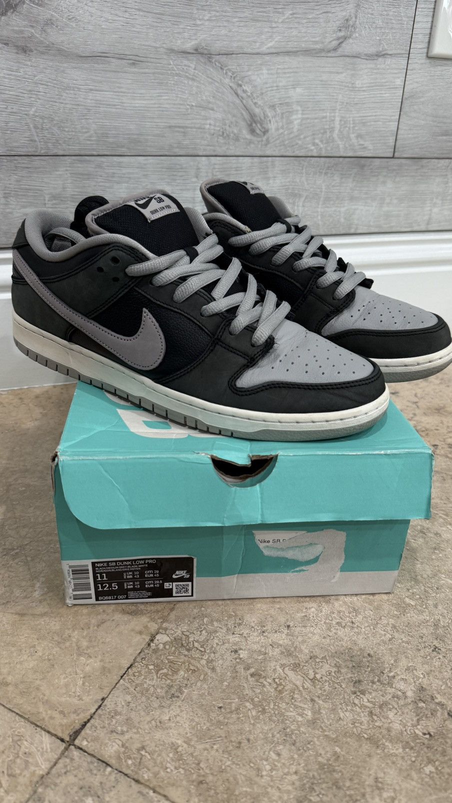 Nike Nike SB Dunk Low J-Pack Shadow Size 11 Used Size US 11 / EU 44 - 2 Thumbnail