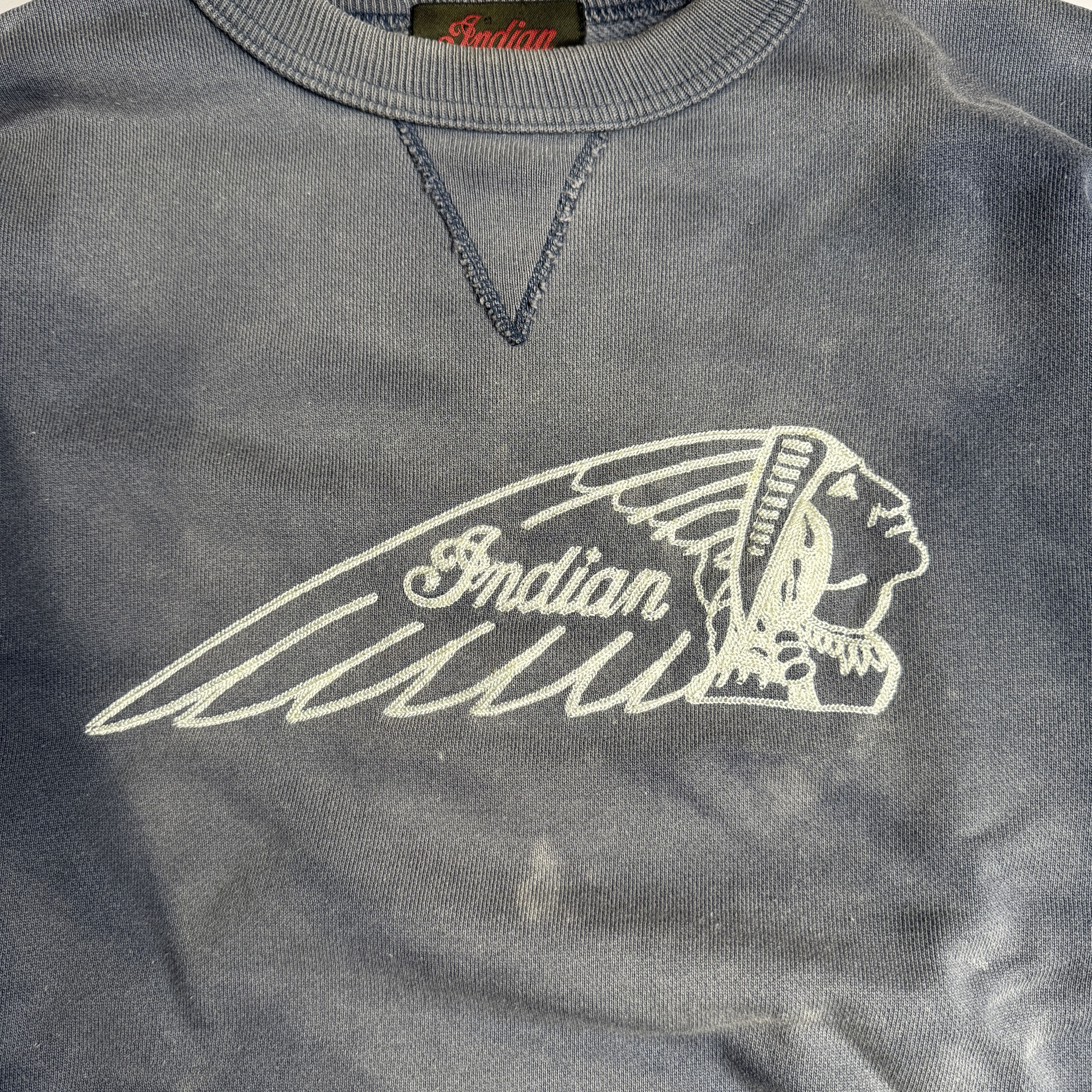 Indian Motorcycle Thrashed Vintage Indian Motorcycle Size US M / EU 48-50 / 2 - 2 Thumbnail