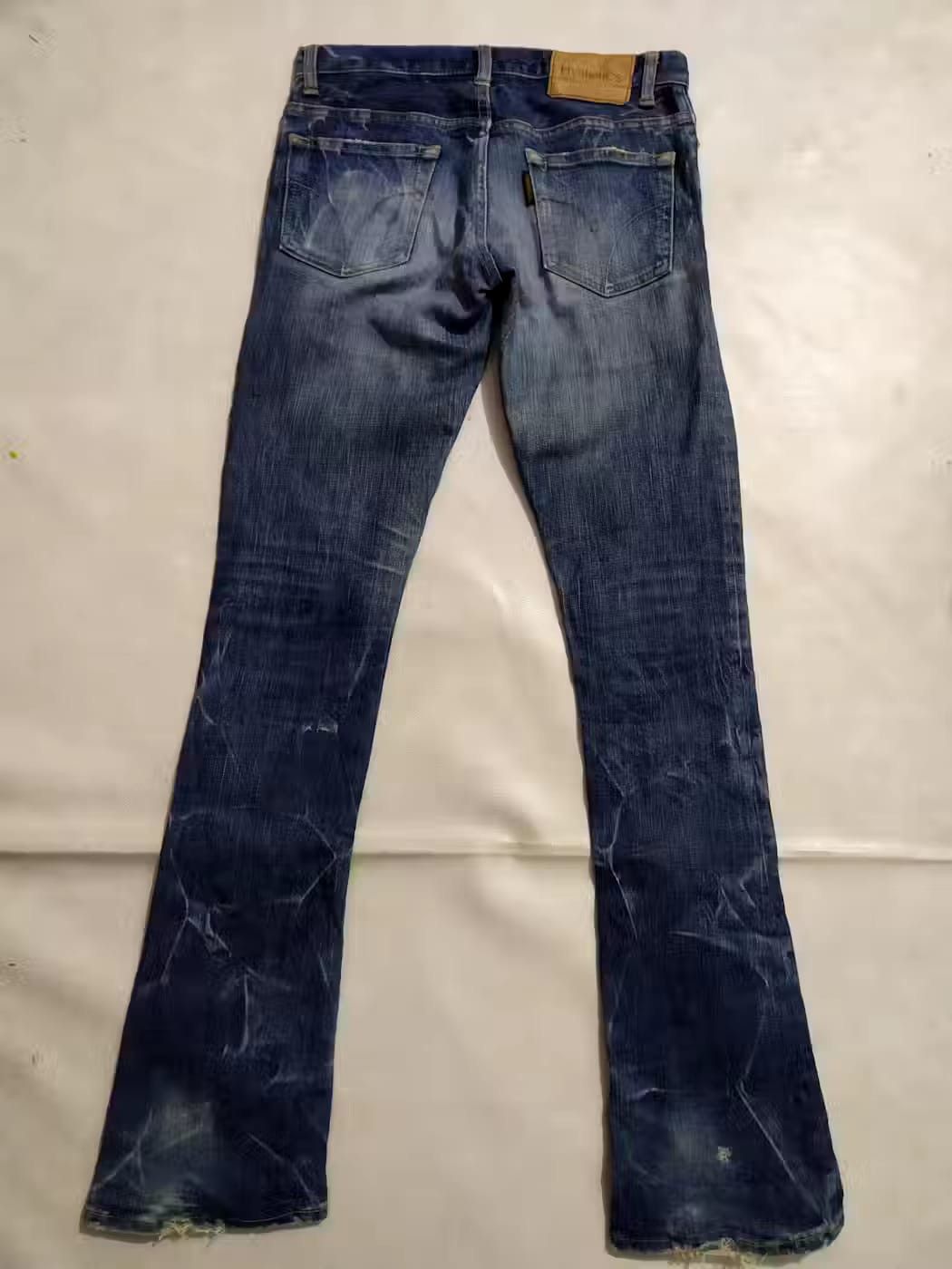 Hysteric Glamour Hysteric Glamour Distressed Studded Flare Low Rise Jeans Size 28" / US 6 / IT 42 - 7 Thumbnail