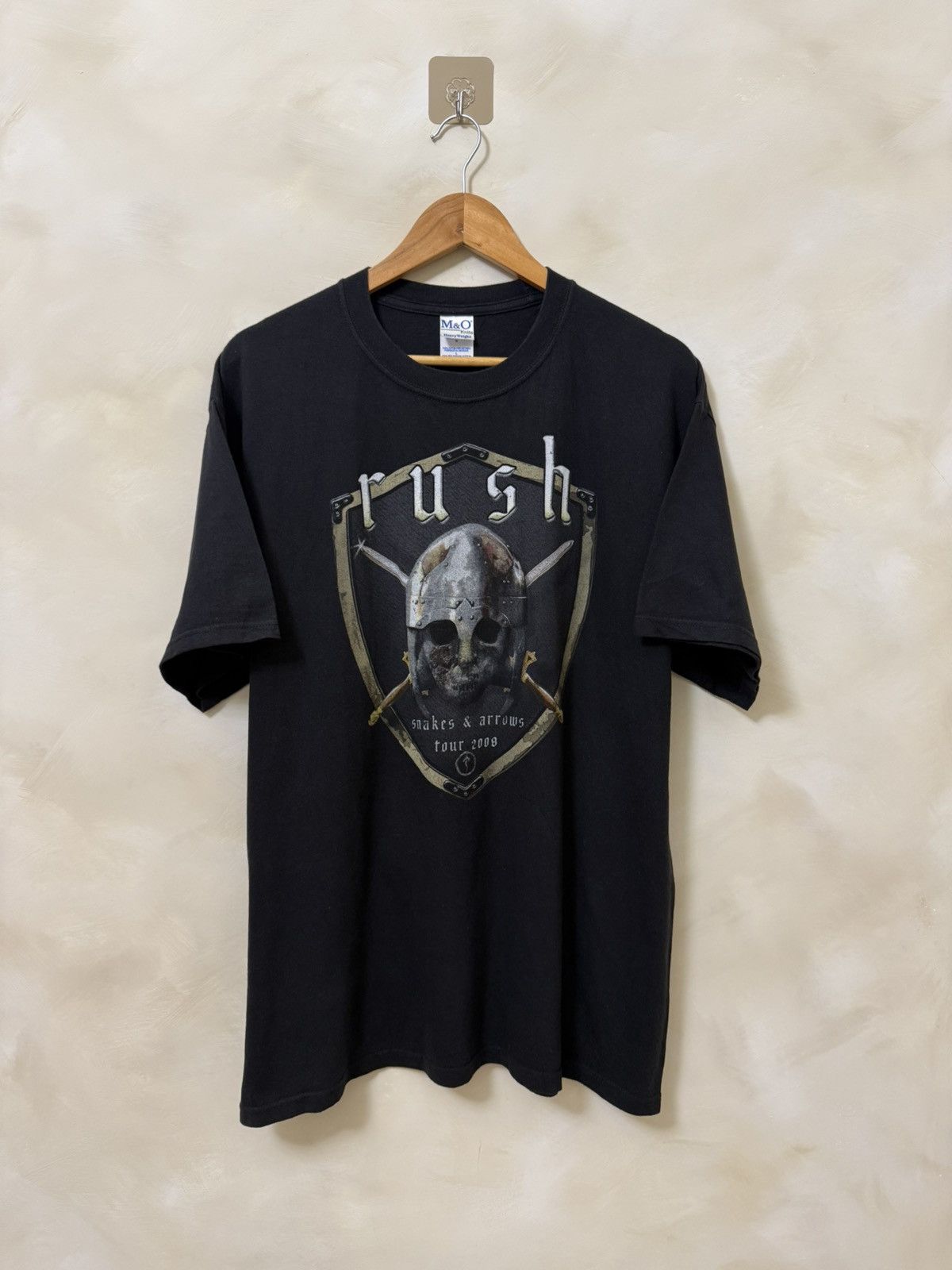Band Tees Vintage 2000s Rush Snakes And Arrows Tour T Shirt Size US L / EU 52-54 / 3 - 1 Thumbnail