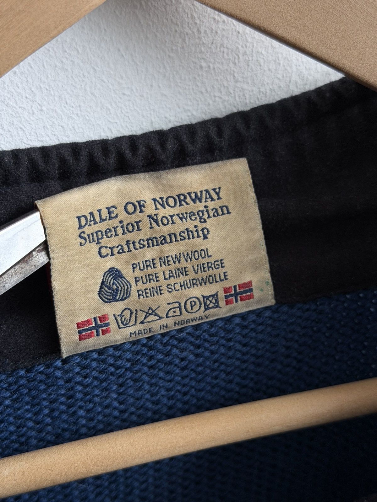 Dale Of Norway Dale Of Norway Wool Knit 1/4 Zip Sweater Size US L / EU 52-54 / 3 - 9 Thumbnail