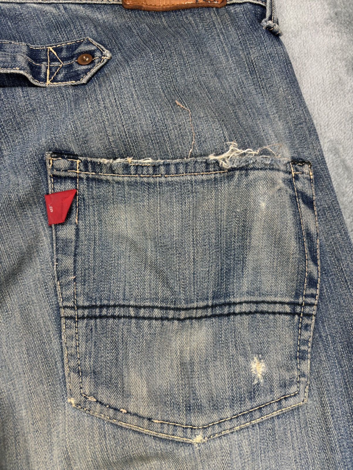 ANACHRONORM Anachronorm Distressed Denim. S0173 Size US 34 / EU 50 - 6 Thumbnail