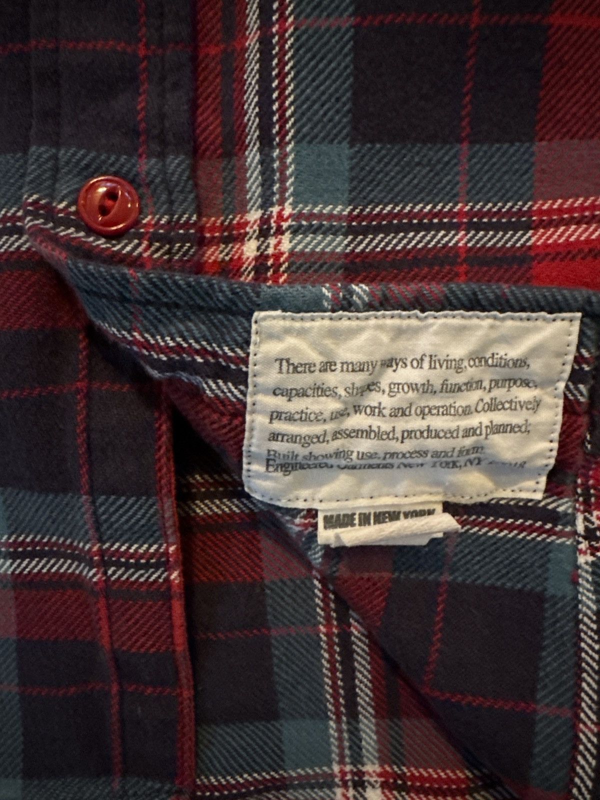 Engineered Garments Engineer’s overshirt Size US L / EU 52-54 / 3 - 5 Thumbnail
