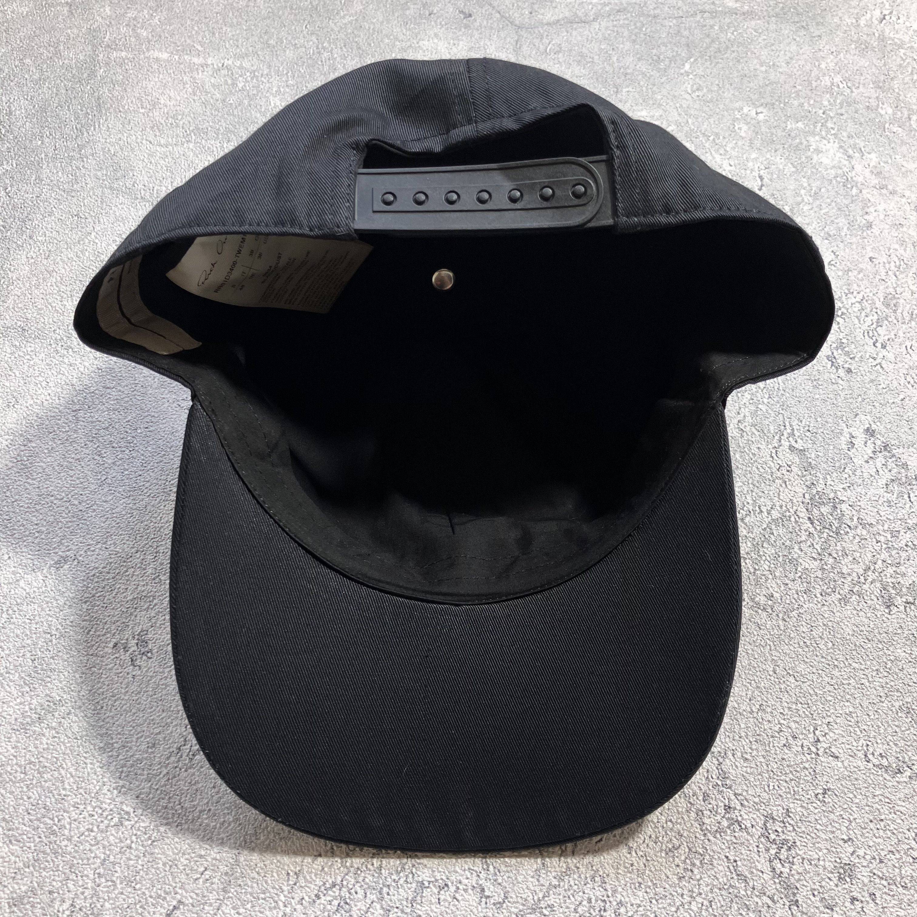 Rick Owens Rick Owens S/S 2024 'CUNT' black cotton caps Size ONE SIZE - 5 Thumbnail