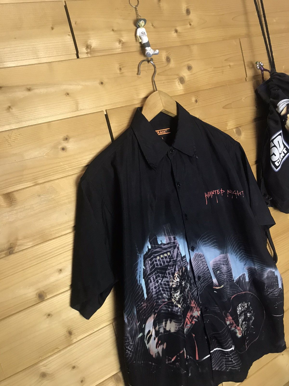 Vintage Vintage Haunted Night shirt Size US L / EU 52-54 / 3 - 2 Thumbnail