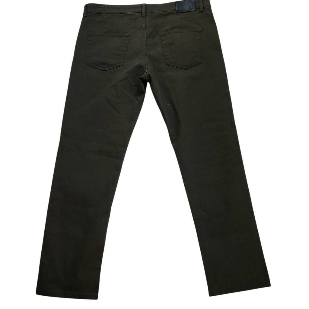 English Laundry English Laundry Men's Size 36 x 32 Dark Olive Green Brown Relaxed Jeans Size US 36 / EU 52 - 4 Thumbnail