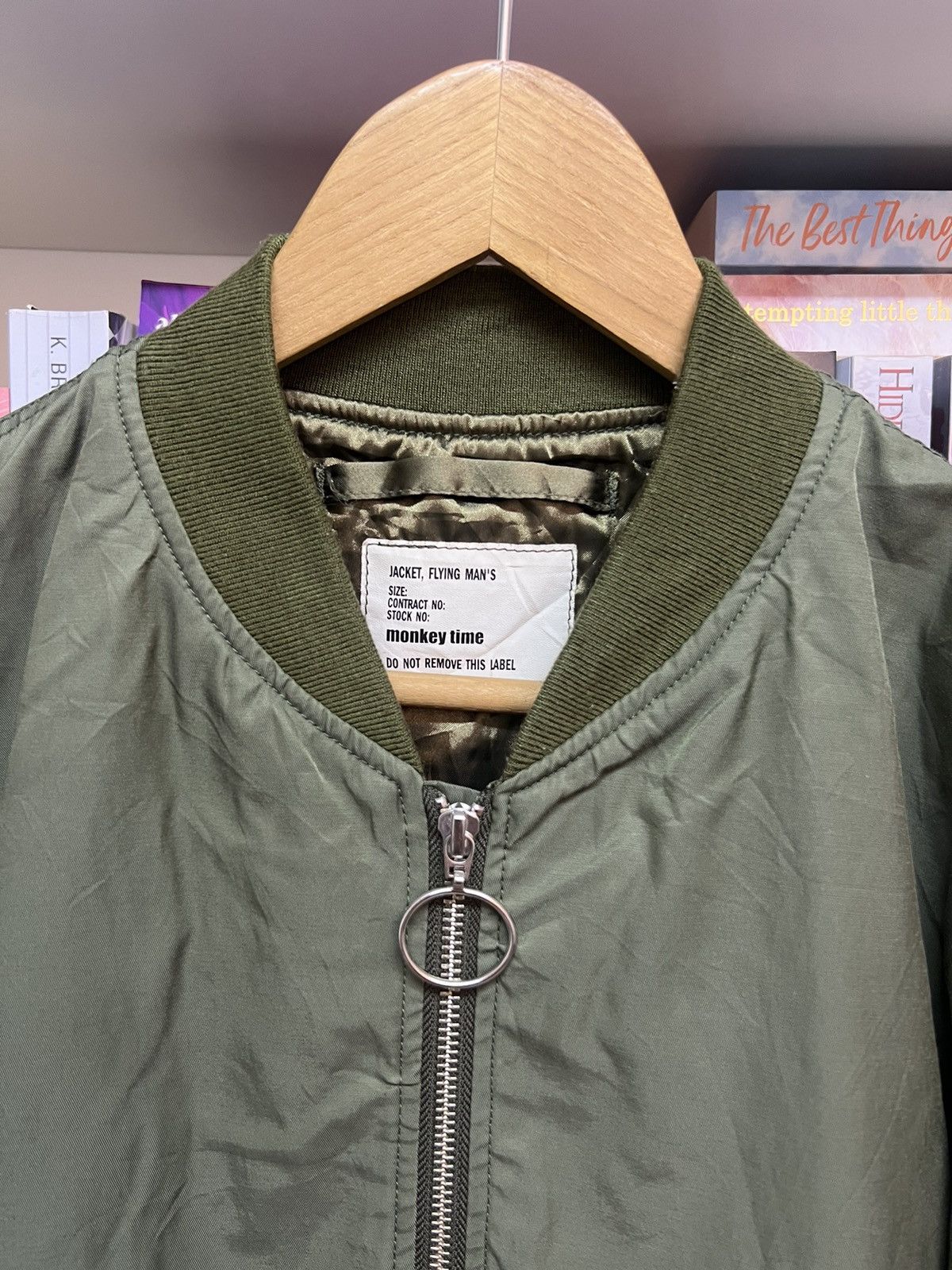 Japanese Brand Monkey Time MA1 Flight Jacket Size US S / EU 44-46 / 1 - 5 Thumbnail