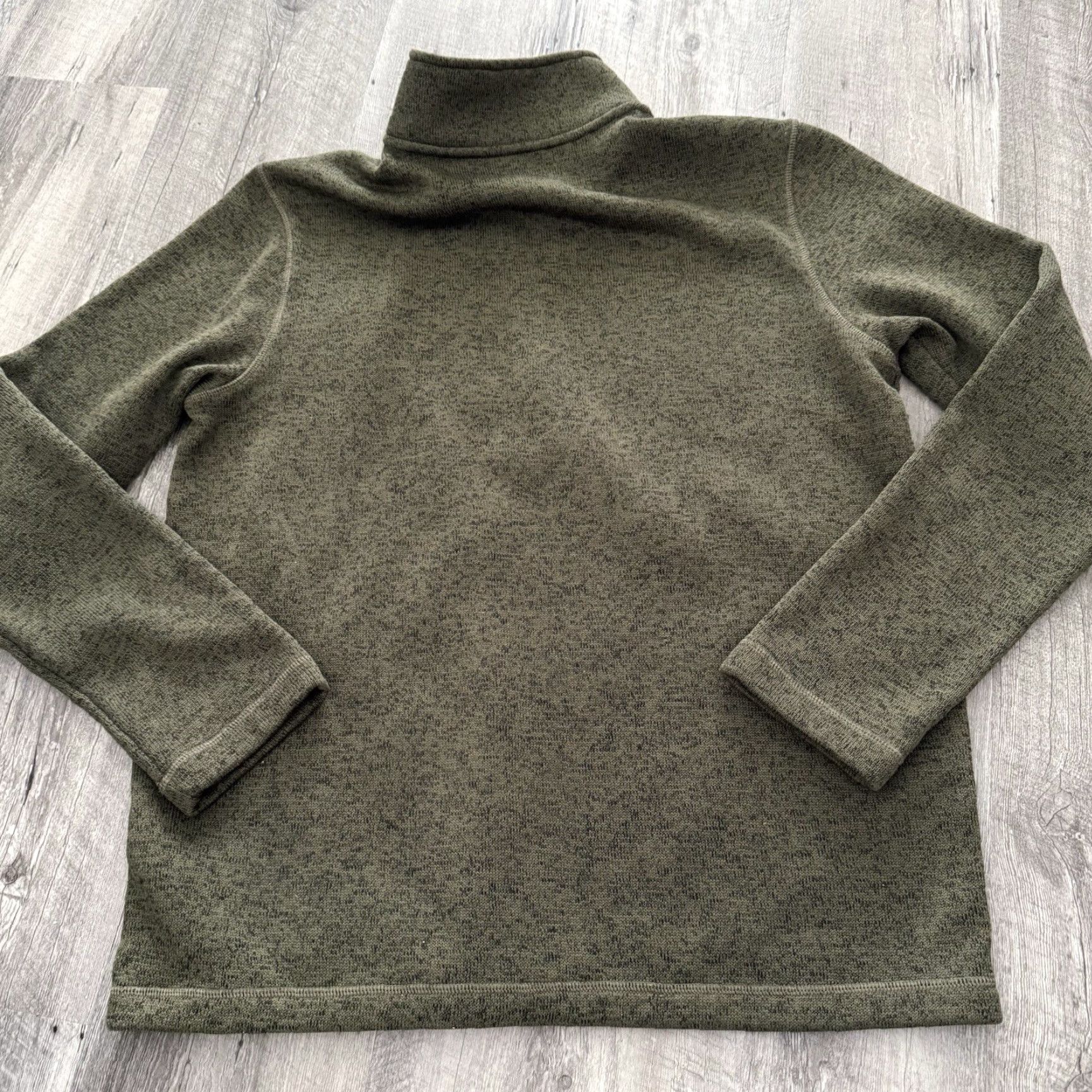 Eddie Bauer Eddie Bauer 1/4 Zip Pullover Mens Large Green Knit Fleece Sweatshirt Shirt Hoodie Size US L / EU 52-54 / 3 - 5 Thumbnail