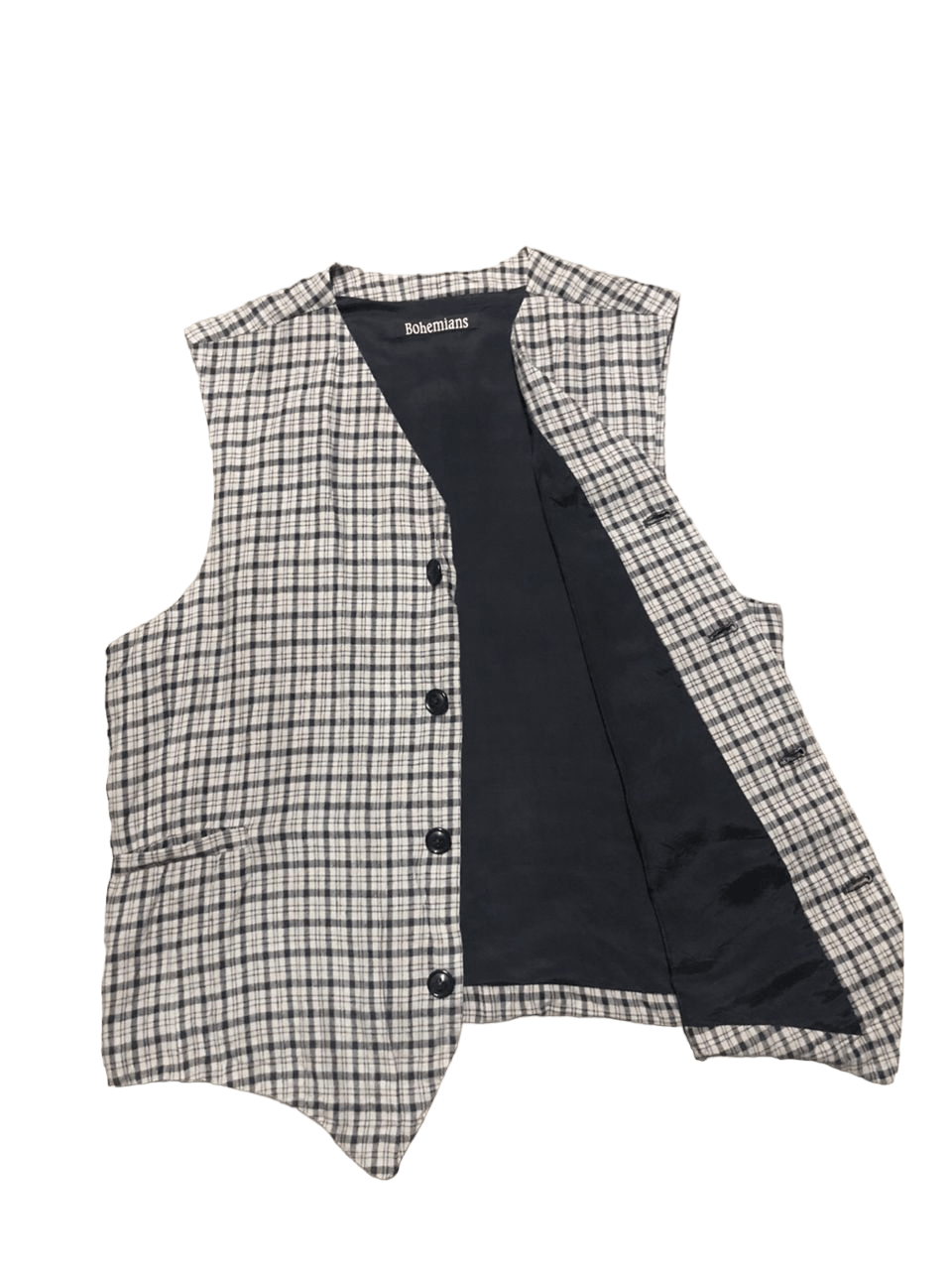 Poeme Bohemien Vintage BohemianS Plaid Vest Size US M / EU 48-50 / 2 - 1 Thumbnail