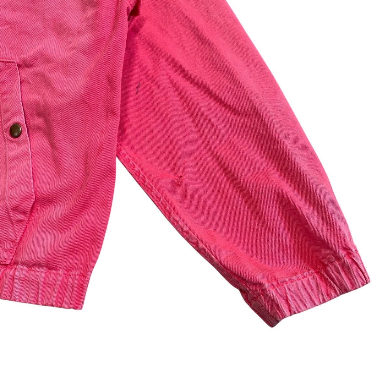 Polo Ralph Lauren × Vintage 💥90s MILKY PINK WORKER POLO RALPH LAUREN JACKET Size US M / EU 48-50 / 2 - 5 Thumbnail