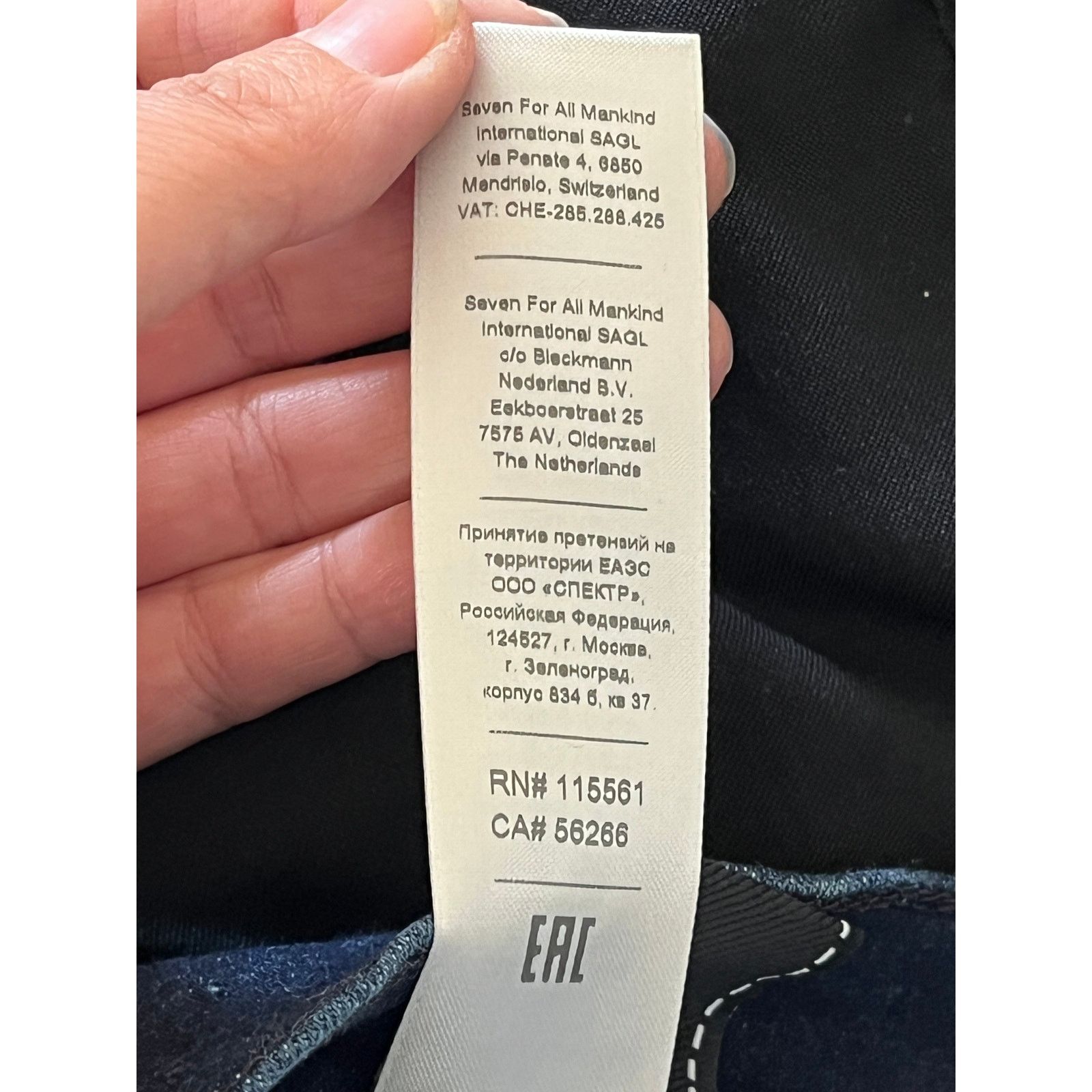 7 For All Mankind 7 For All Mankind Slimmy Key Slim Straight Leg Jeans Mens Size US 31 - 11 Thumbnail