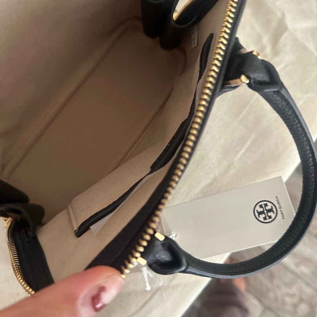 Tory Burch Tory Burch Mini Leather Swing Crossbody Bag ~NWT~ Black Size ONE SIZE - 6 Thumbnail