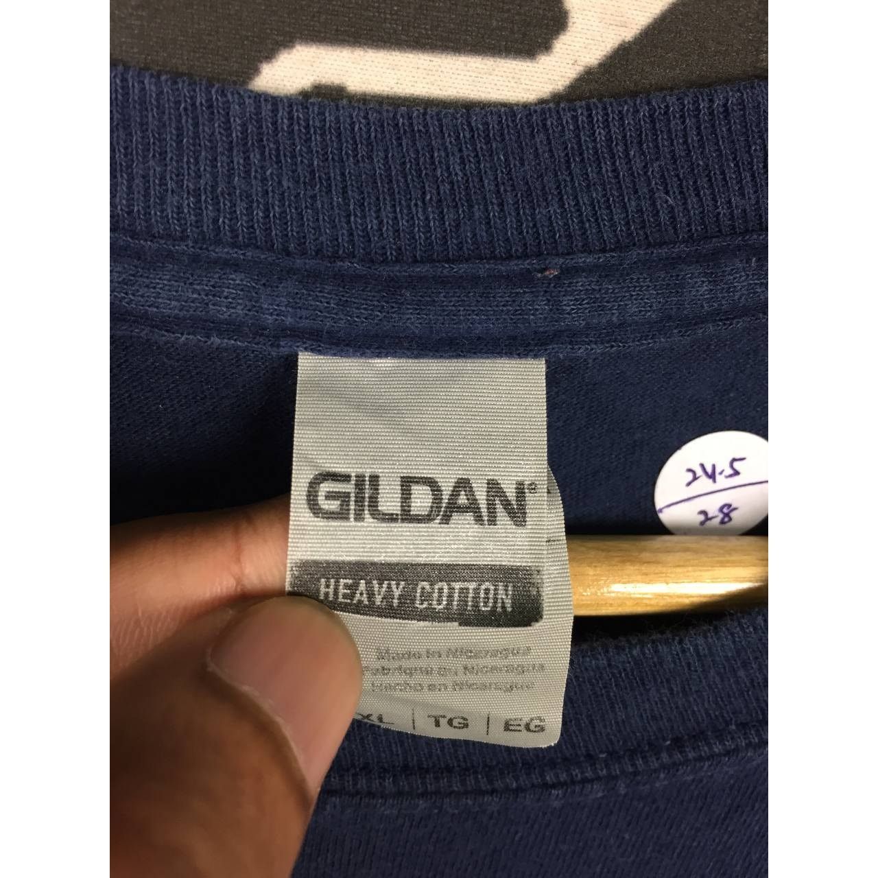 Gildan × Vintage Vtg I Understand I Just Don't Care Wording Statement Tee Size US XL / EU 56 / 4 - 6 Thumbnail