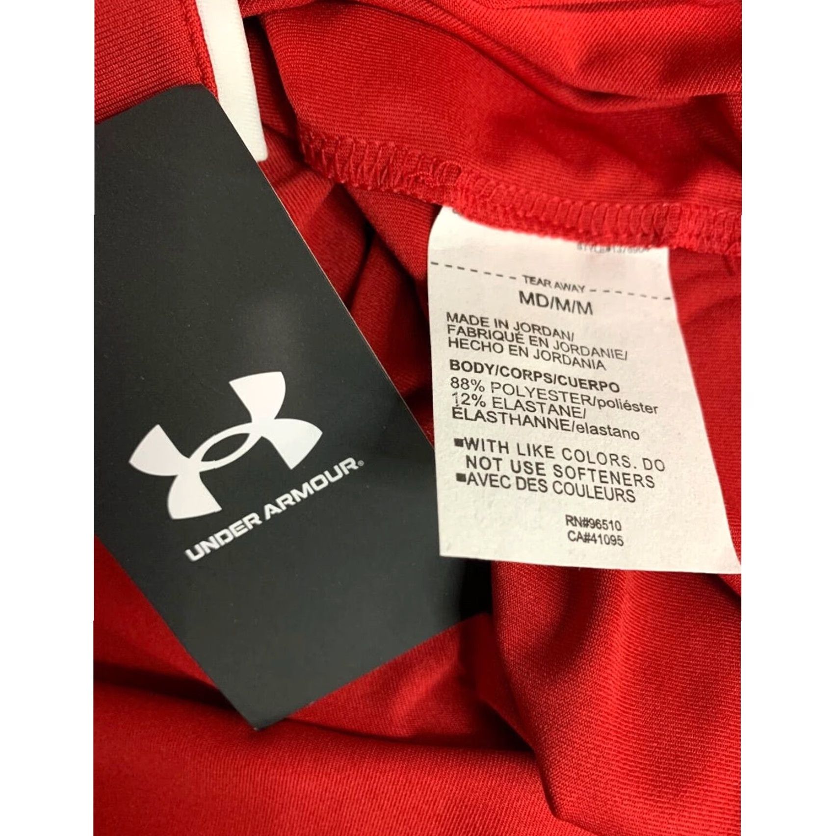 Under Armour VINTAGE? Wait not vintage. Under Armour Mens Polo Shirt M Red Team Polo Shirt 1376904 Size US M / EU 48-50 / 2 - 7 Thumbnail