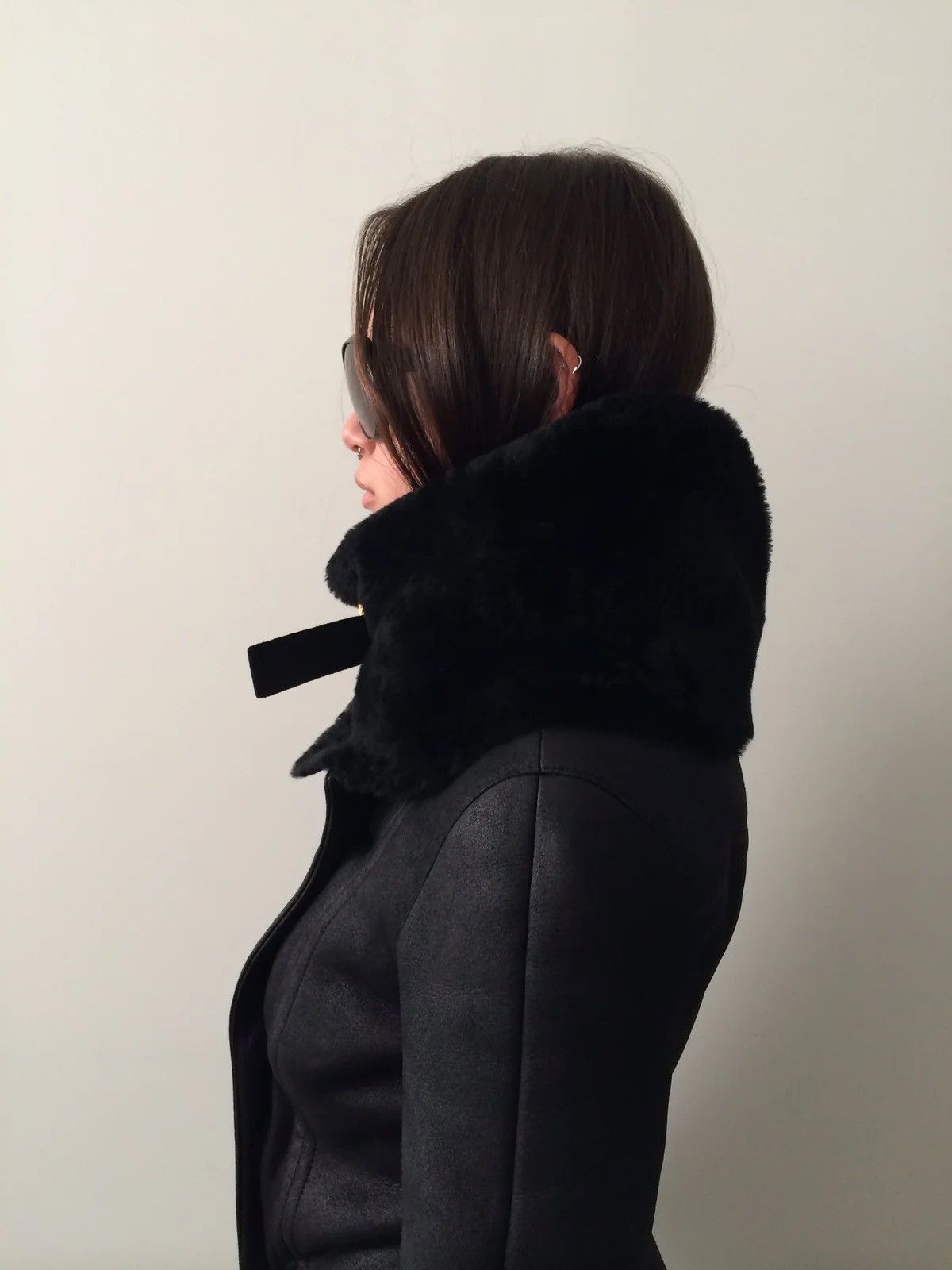 Gucci Gucci by Tom Ford FW2003 Shearling Leather Coat Jacket Size XS / US 0-2 / IT 36-38 - 10 Thumbnail