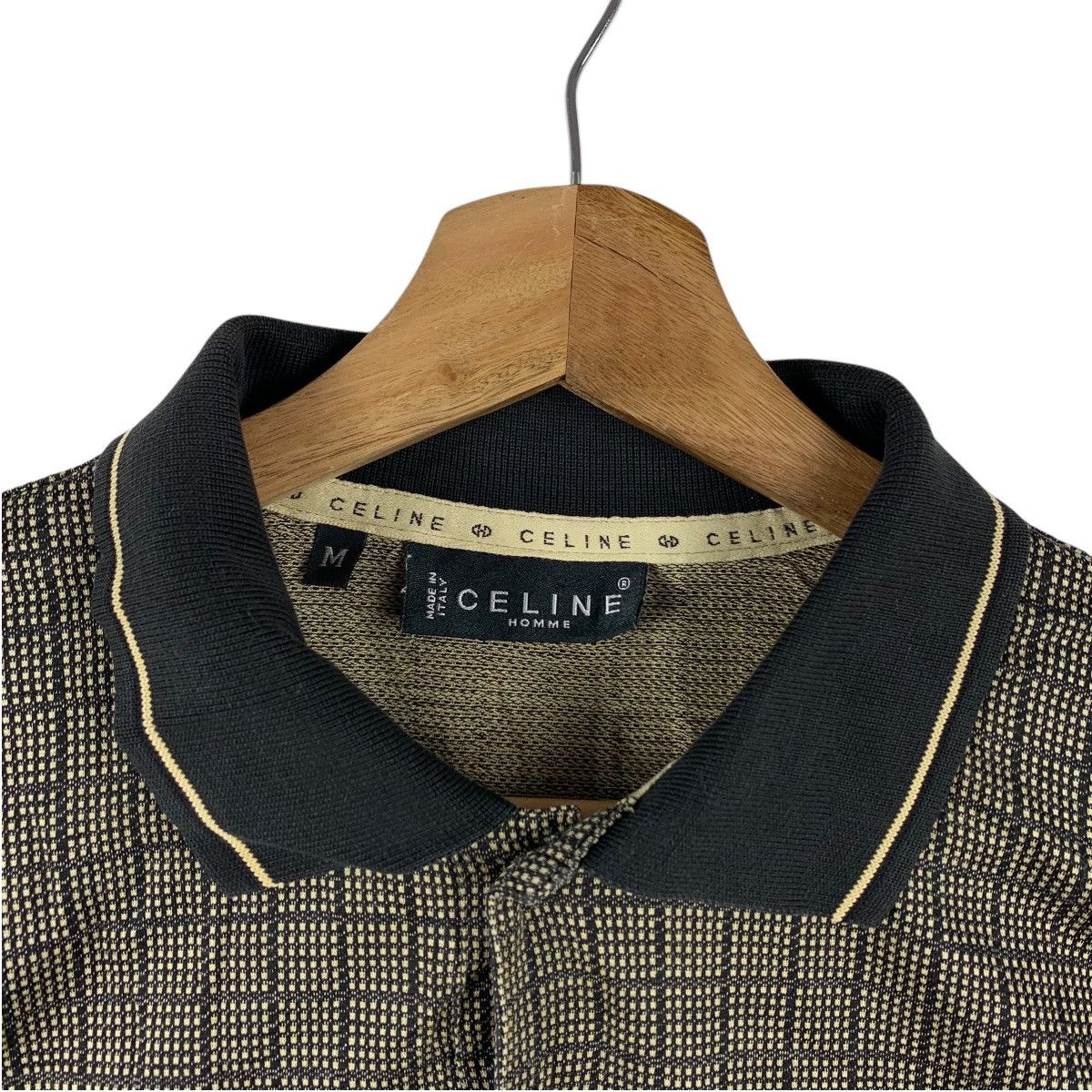 Celine Vintage CELINE pocket polo tee Size US S / EU 44-46 / 1 - 5 Thumbnail