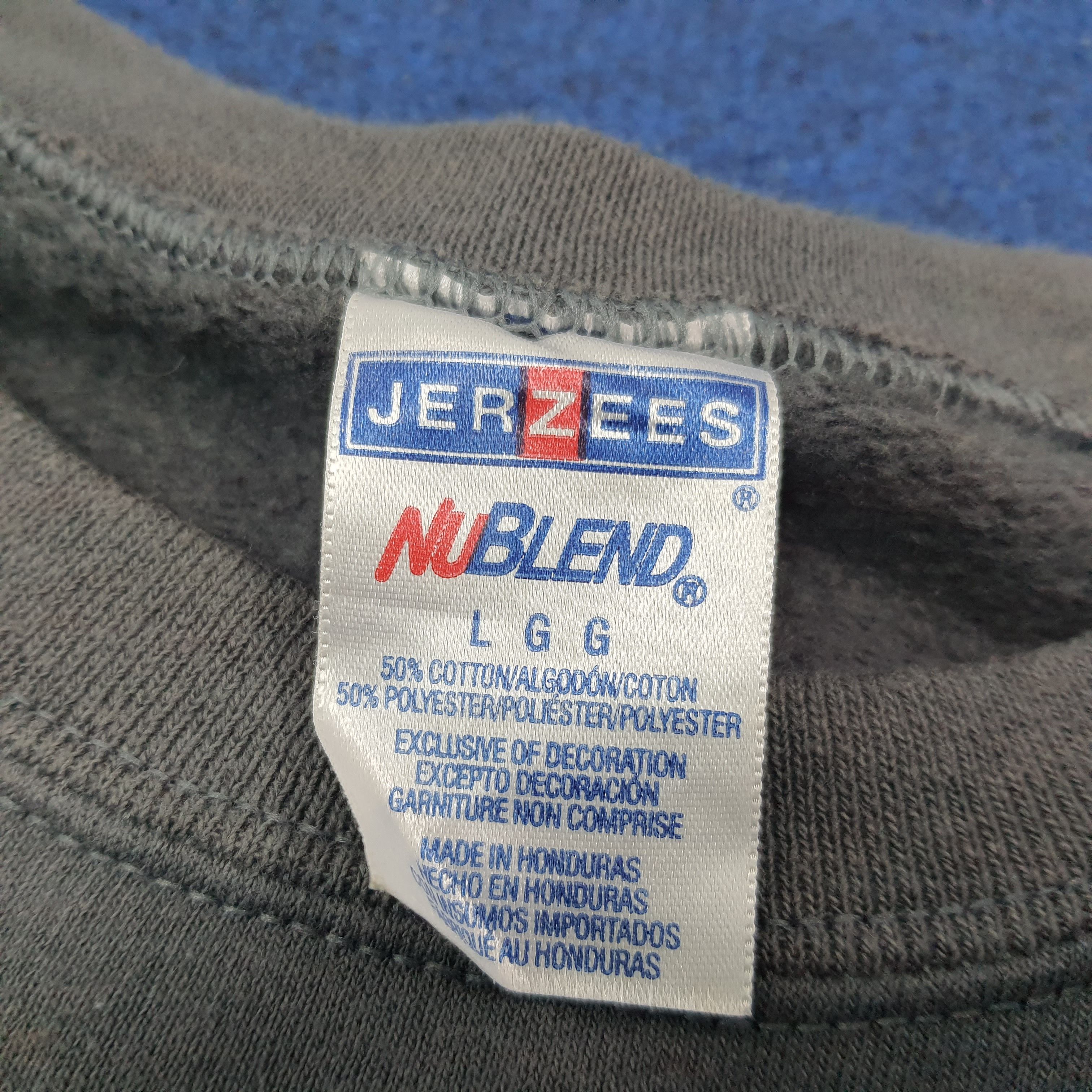 Jerzees Vintage Panthers D'Shawn Jamison NFL Sweatshirt C270N3 Size US L / EU 52-54 / 3 - 4 Thumbnail