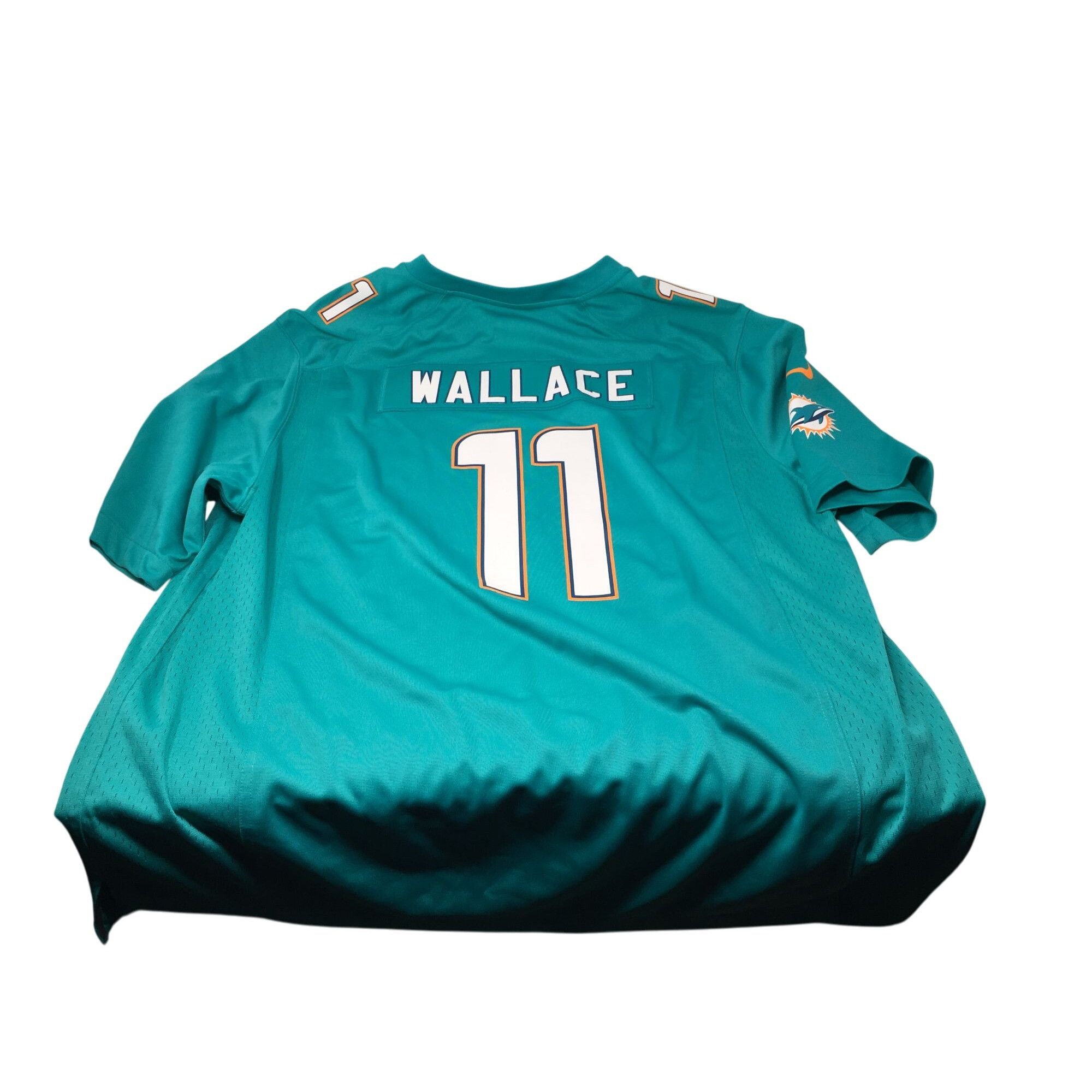 Nike Vintage Nike Miami Dolphins Mike Wallace #11 Football Jersey Size US XXL / EU 58 / 5 - 4 Thumbnail