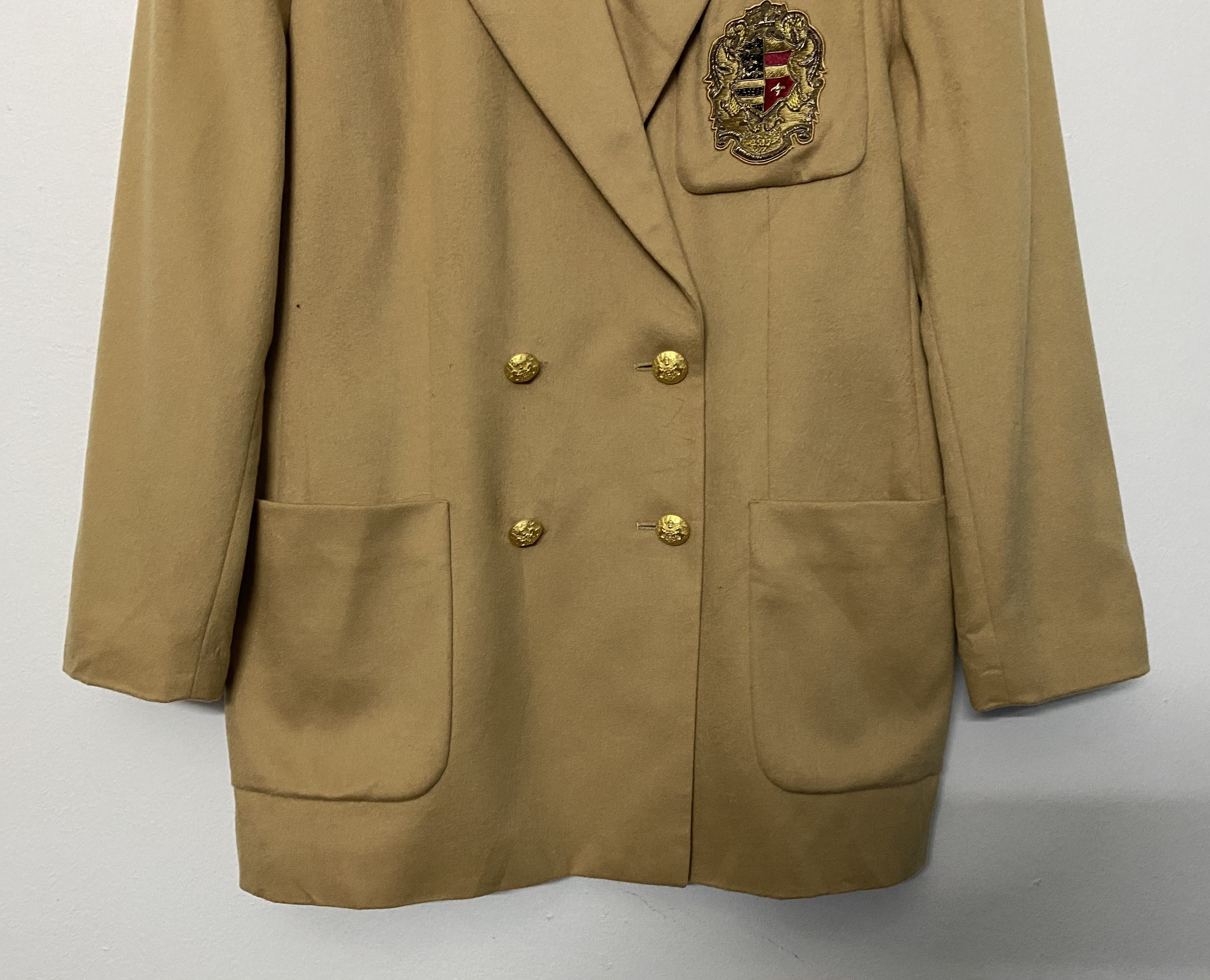 Escada ESCADA BY MARGARETHA LEY PIACENZA CASHMERE CREST BLAZER Size M / US 6-8 / IT 42-44 - 4 Thumbnail