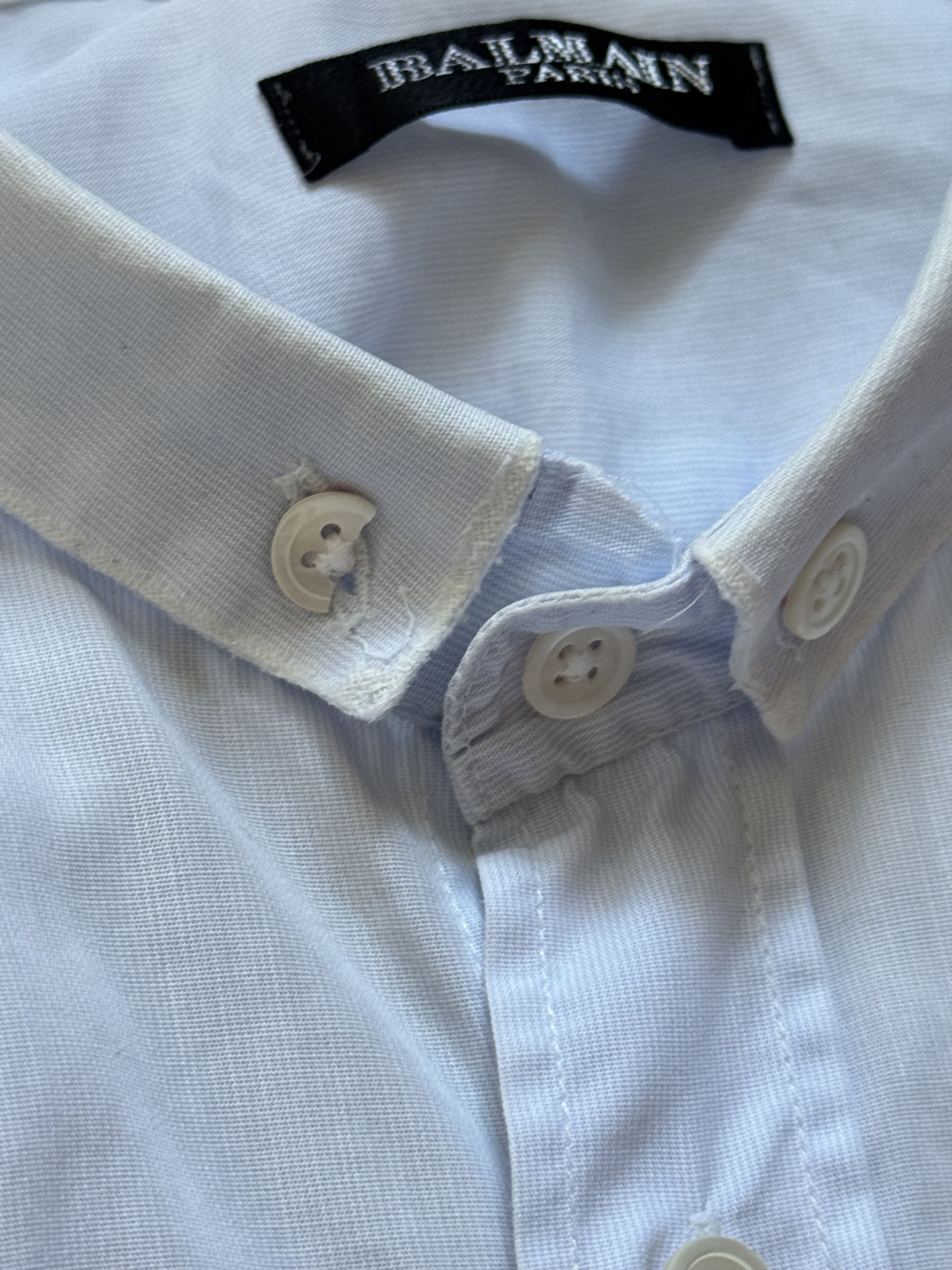 Balmain Balmain Decarnin Era Button Down Collar Shirt Size US S / EU 44-46 / 1 - 6 Thumbnail