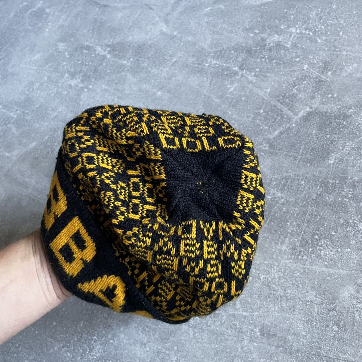 Vintage 90s Dolce Gabbana hat cap beanie monogram DG old rap wu og Size ONE SIZE - 3 Thumbnail