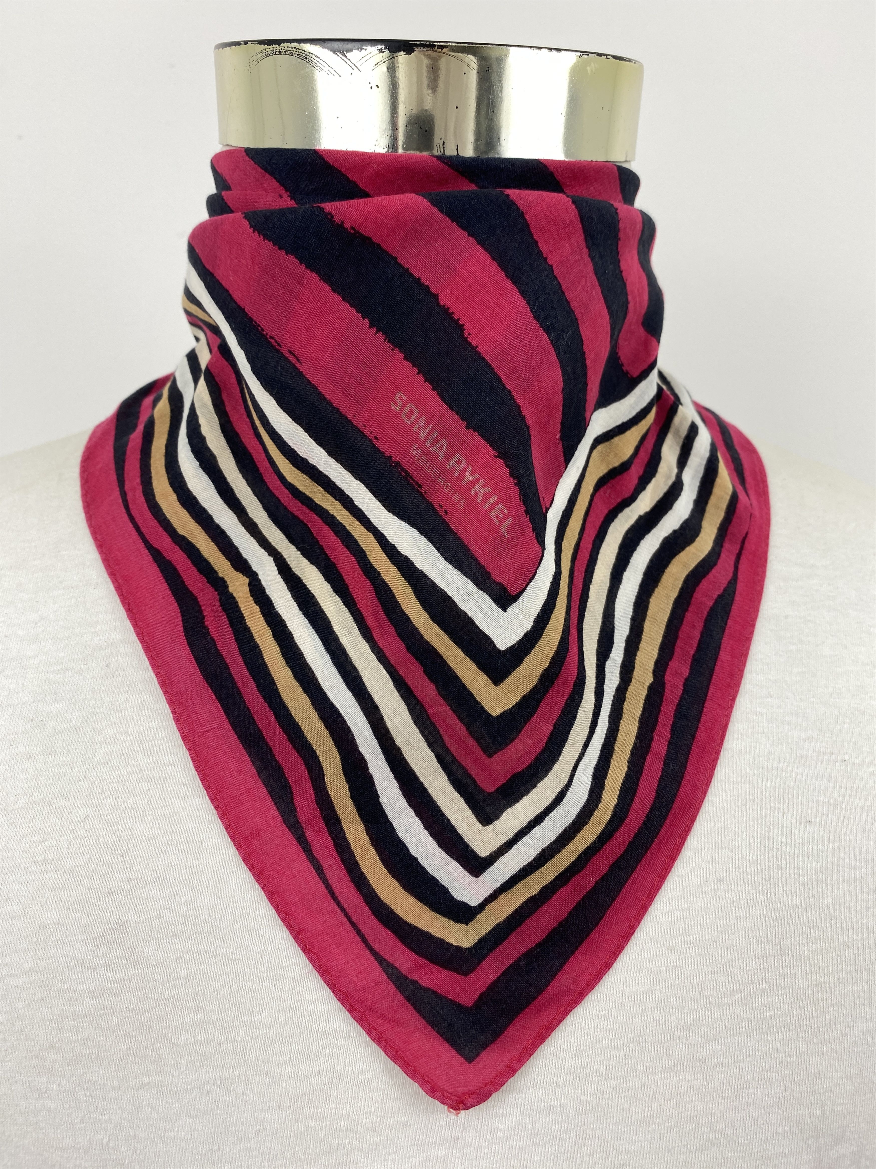 Sonia Rykiel Sonia Rykiel Handkerchief / Bandana / Neckerchief HKC0718 Size ONE SIZE - 2 Thumbnail