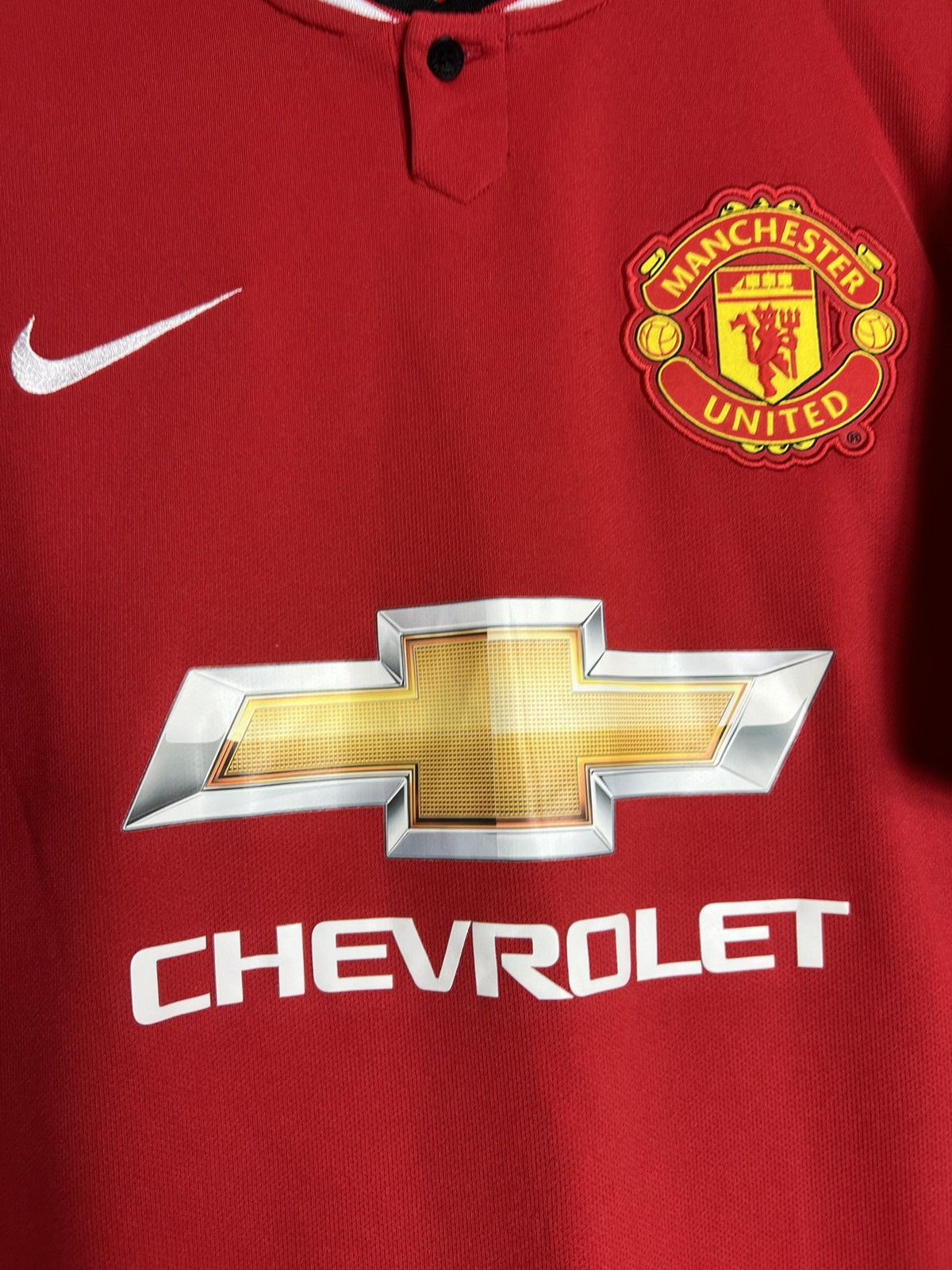 Puma Nike Manchester United 2014 Blind 17 Player Soccer Jersey Size US M / EU 48-50 / 2 - 3 Thumbnail